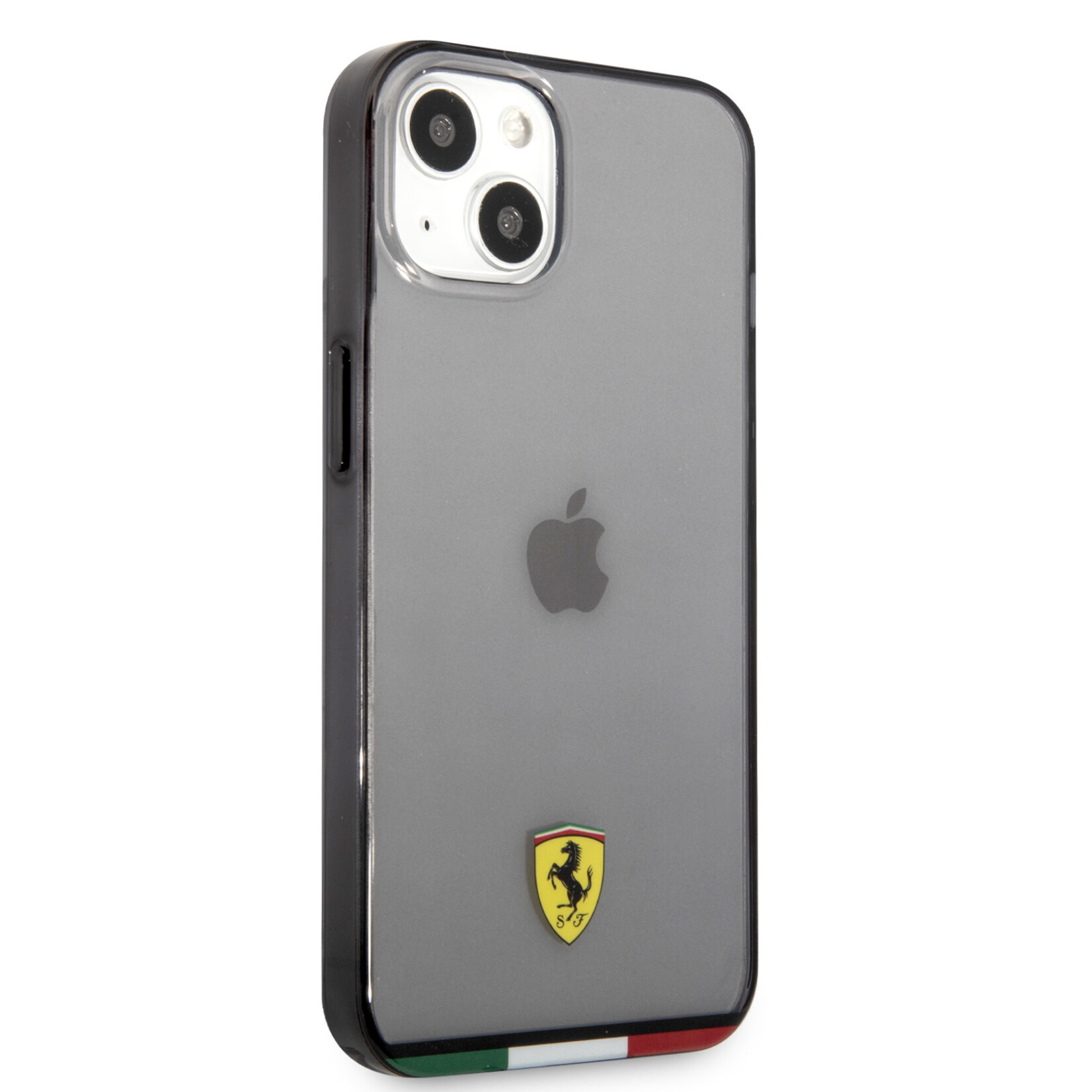 Ferrari Ferrari iPhone 13 TPU Back Cover Hoesje - Bescherm je Smartphone, Kleur: Zwart