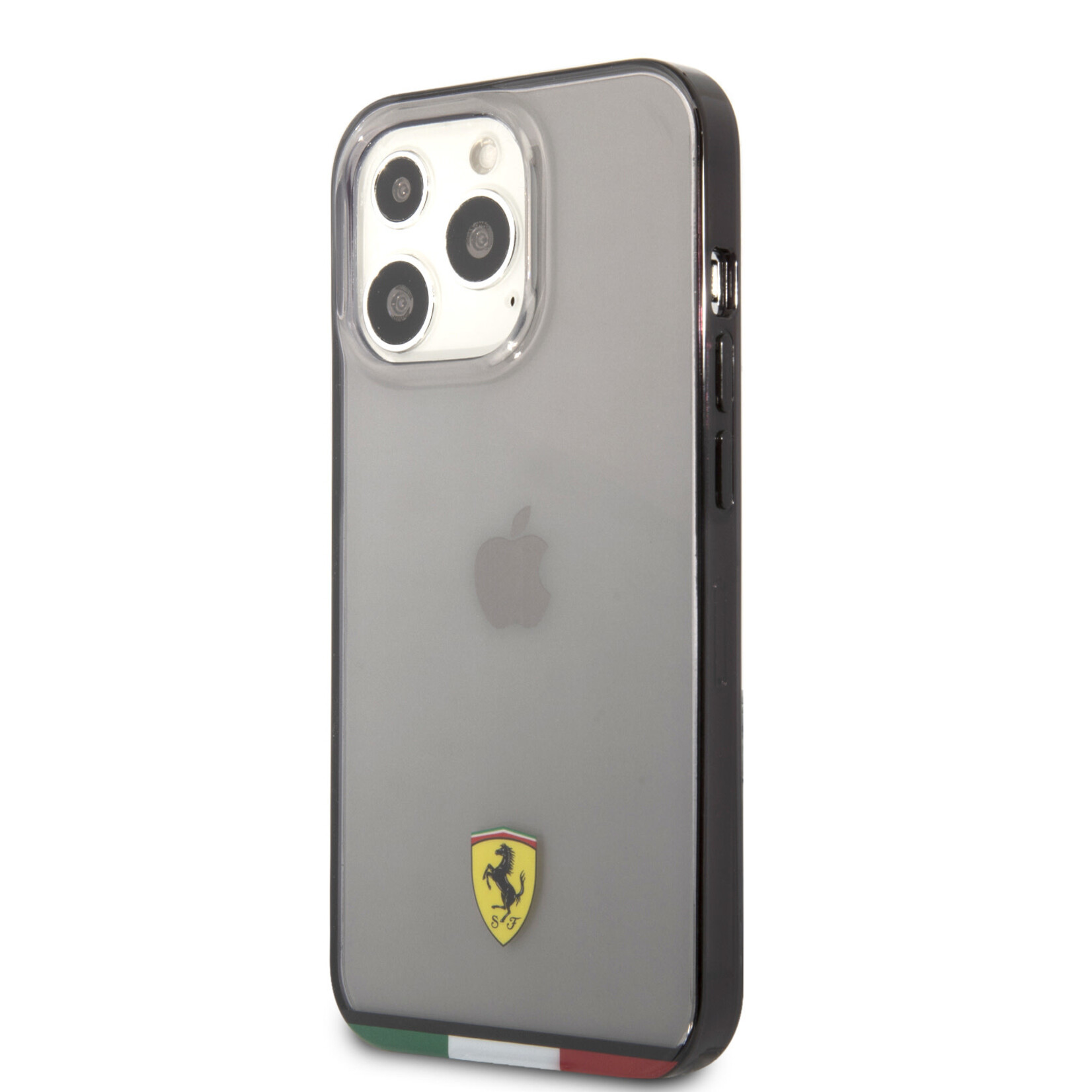 Ferrari Ferrari Smartphonehoesje voor Apple iPhone 13 Pro Max - TPU Back Cover met Zwarte Kleur - Bescherm Uw Telefoon