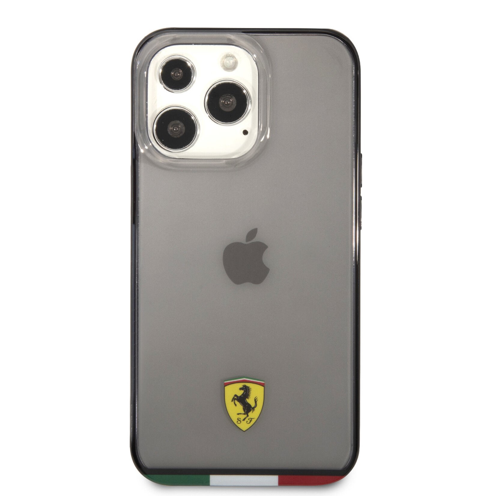 Ferrari Ferrari Smartphonehoesje voor Apple iPhone 13 Pro Max - TPU Back Cover met Zwarte Kleur - Bescherm Uw Telefoon