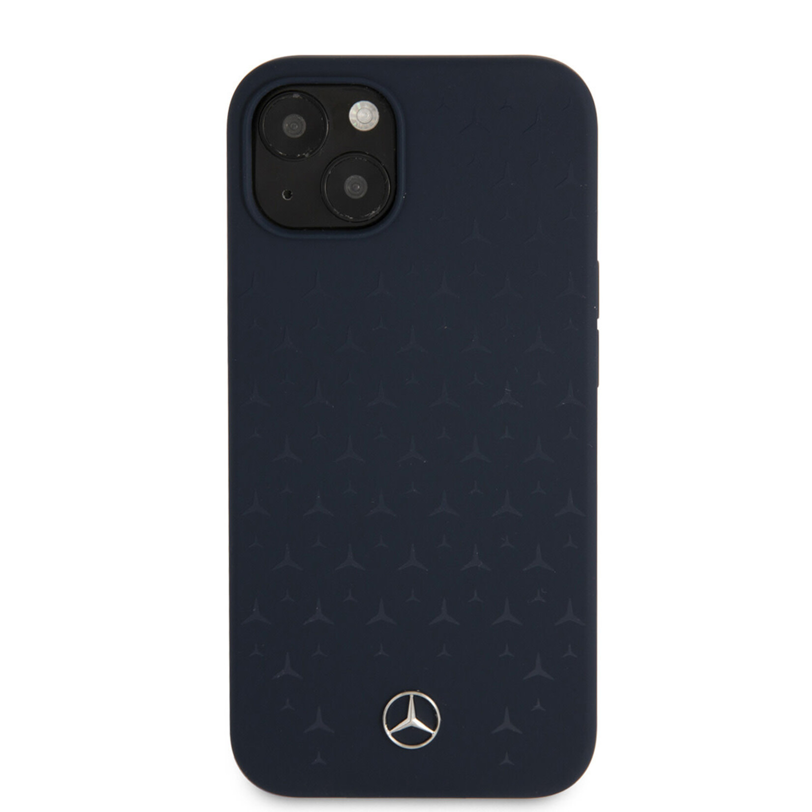 Mercedes-Benz Mercedes-Benz Silicone Telefoonhoesje voor Apple iPhone 13 - Back Cover, Blauw, Bescherming van Telefoon