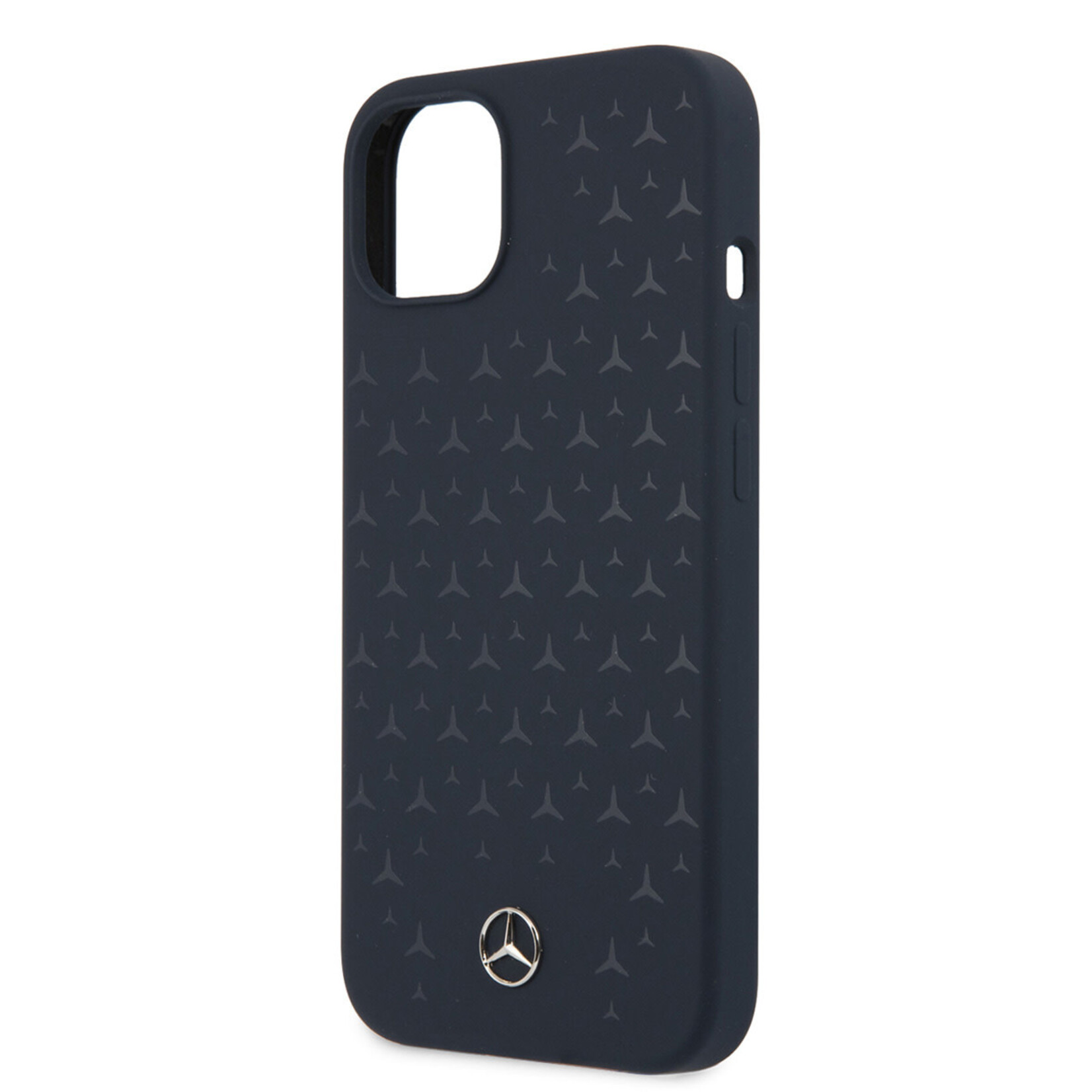 Mercedes-Benz Mercedes-Benz Silicone Telefoonhoesje voor Apple iPhone 13 - Back Cover, Blauw, Bescherming van Telefoon