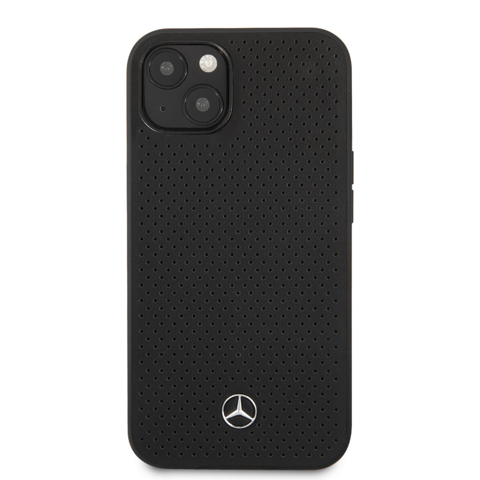 Mercedes-Benz Mercedes-Benz Premium Leer Smartphonehoesje voor Apple iPhone 13 - Bescherm Uw Telefoon & Geniet van Zwarte Back Cover & Uitstekende Bescherming