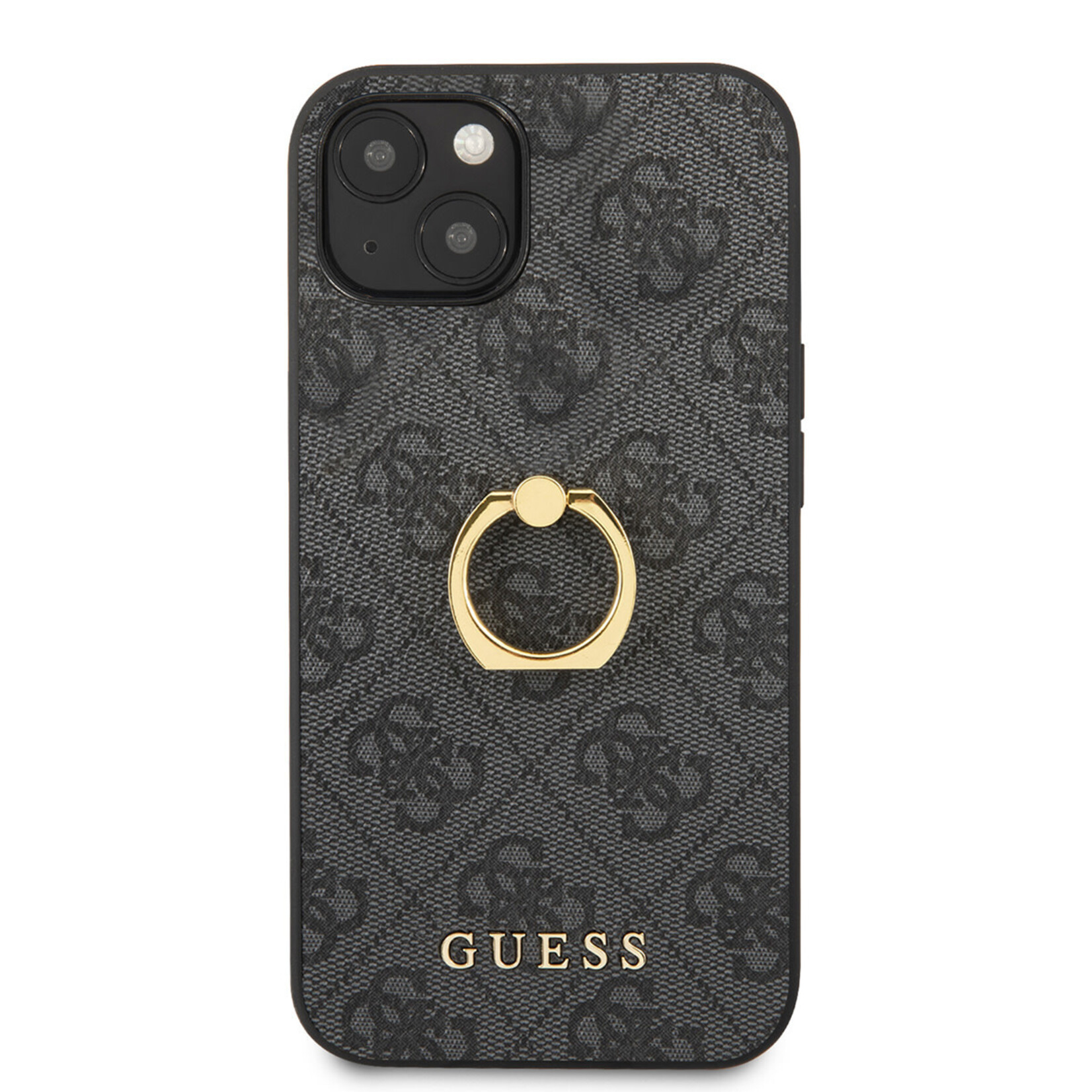 Guess Guess PU Leather Back Cover Telefoonhoesje voor Apple iPhone 13 Mini - Beschermende Kleur: Grijs