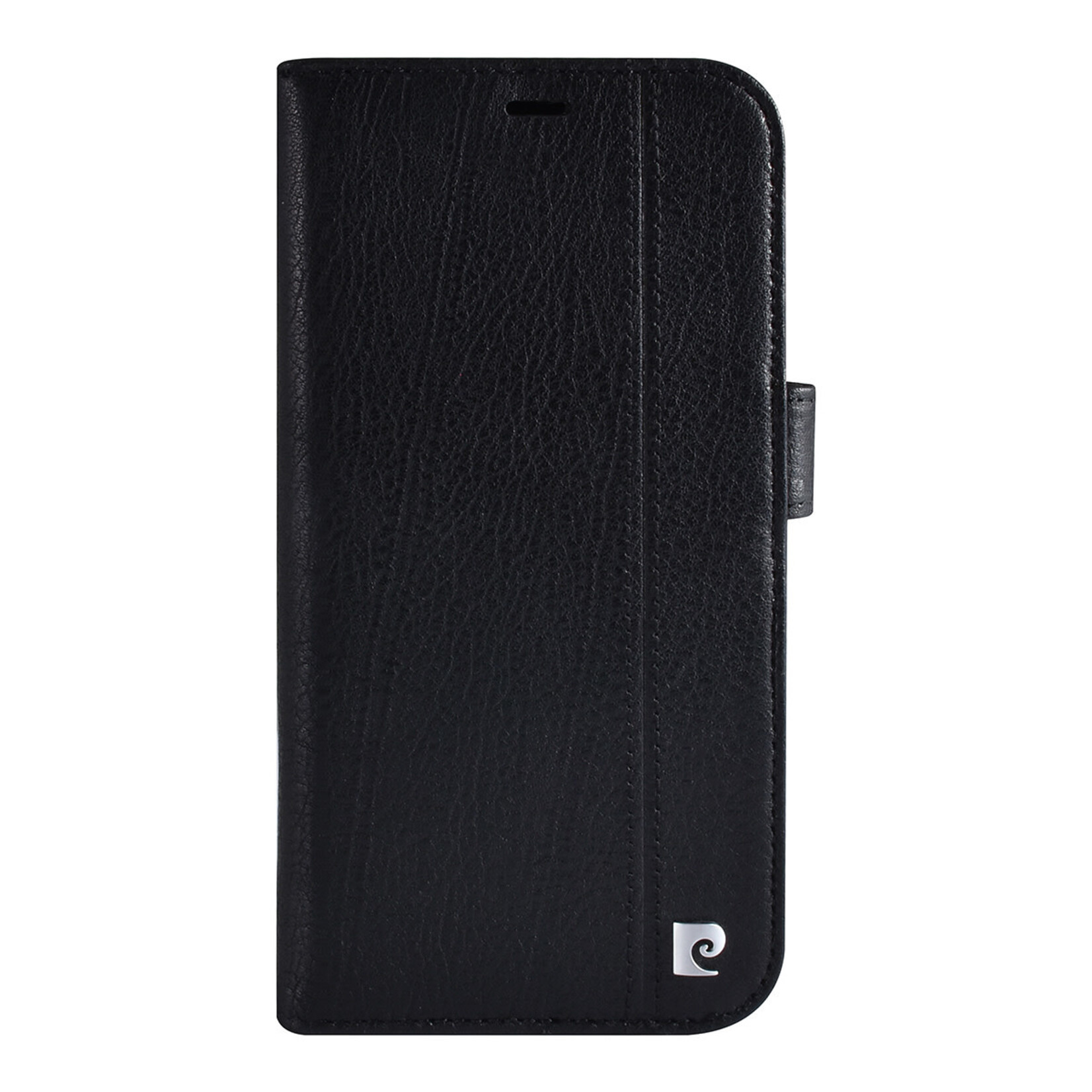 Pierre Cardin Pierre Cardin Zwart Leer Book Case Telefoonhoesje voor Apple iPhone 13 Pro Max - Bescherming & Comfort