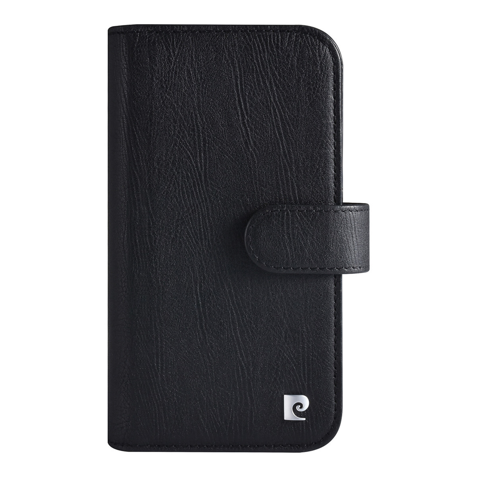 Pierre Cardin Pierre Cardin hoesje voor iPhone 13 - Book Case hoesje - Pasjeshouder voor 6 pasjes - Magneetsluiting - Zwart