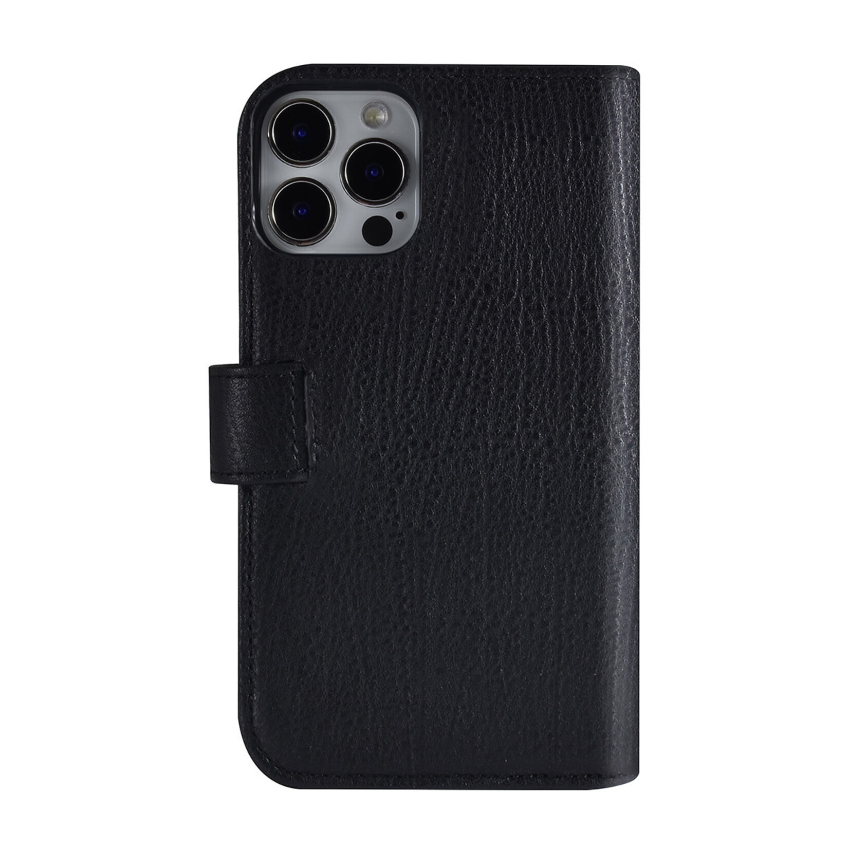 Pierre Cardin Pierre Cardin Zwart Leer Book Case Telefoonhoesje voor Apple iPhone 13 Pro Max - Bescherming & Comfort