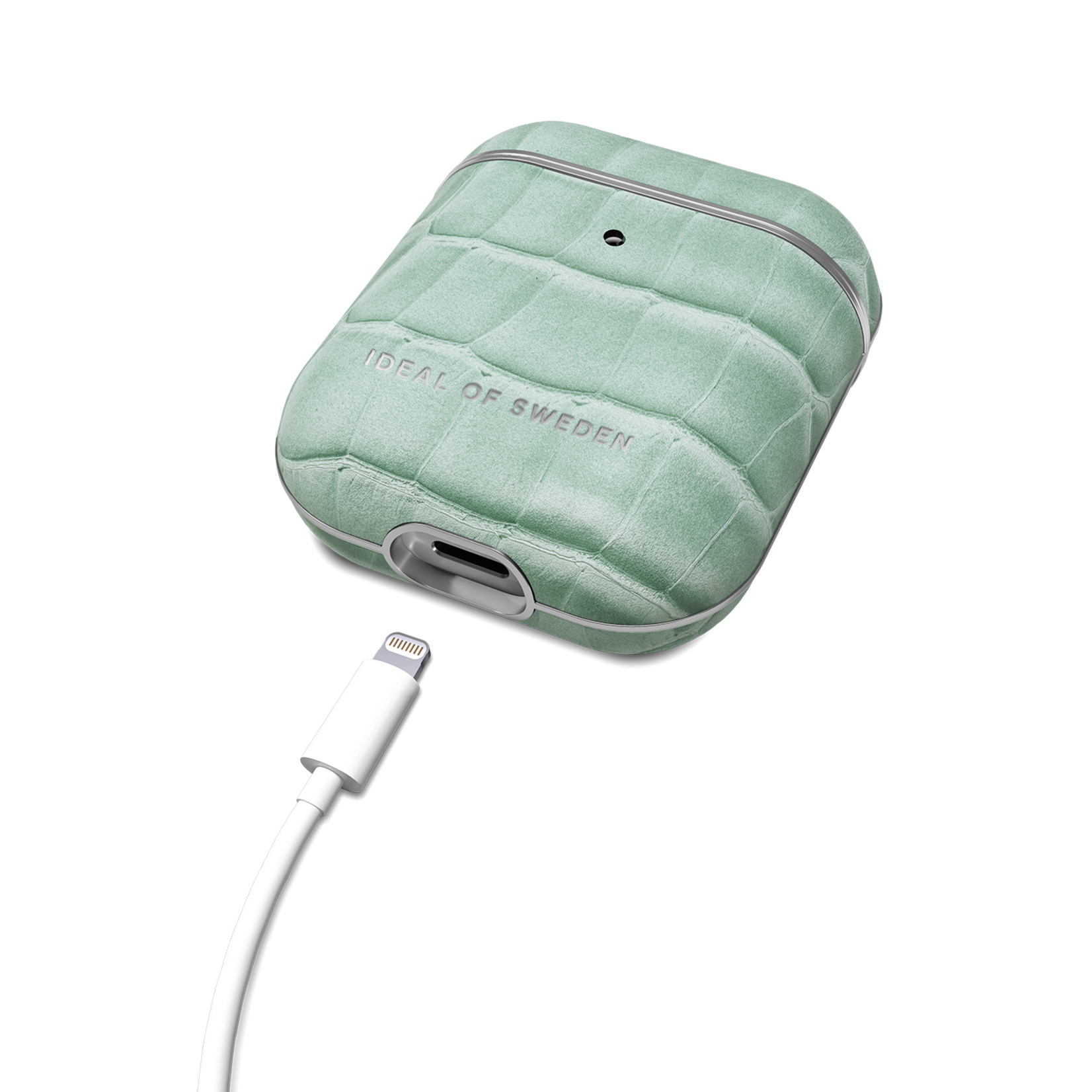 iDeal of Sweden iDeal of Sweden Airpods - Airpods 2 hoesje - Mint Croco