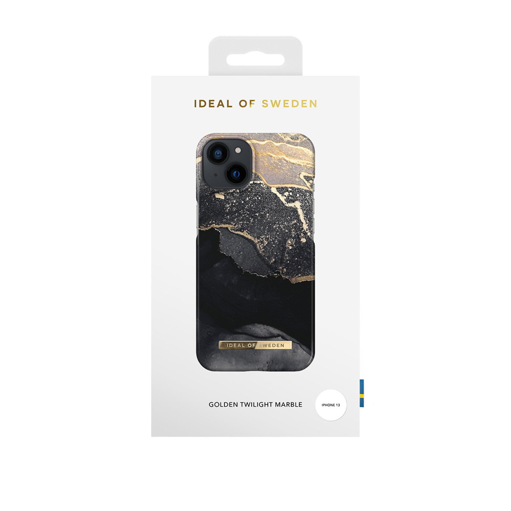 iDeal of Sweden iDeal Of Sweden Telefoonhoesje voor Apple iPhone 13 - Zwarte Print Back Cover - Kunststof Bescherming