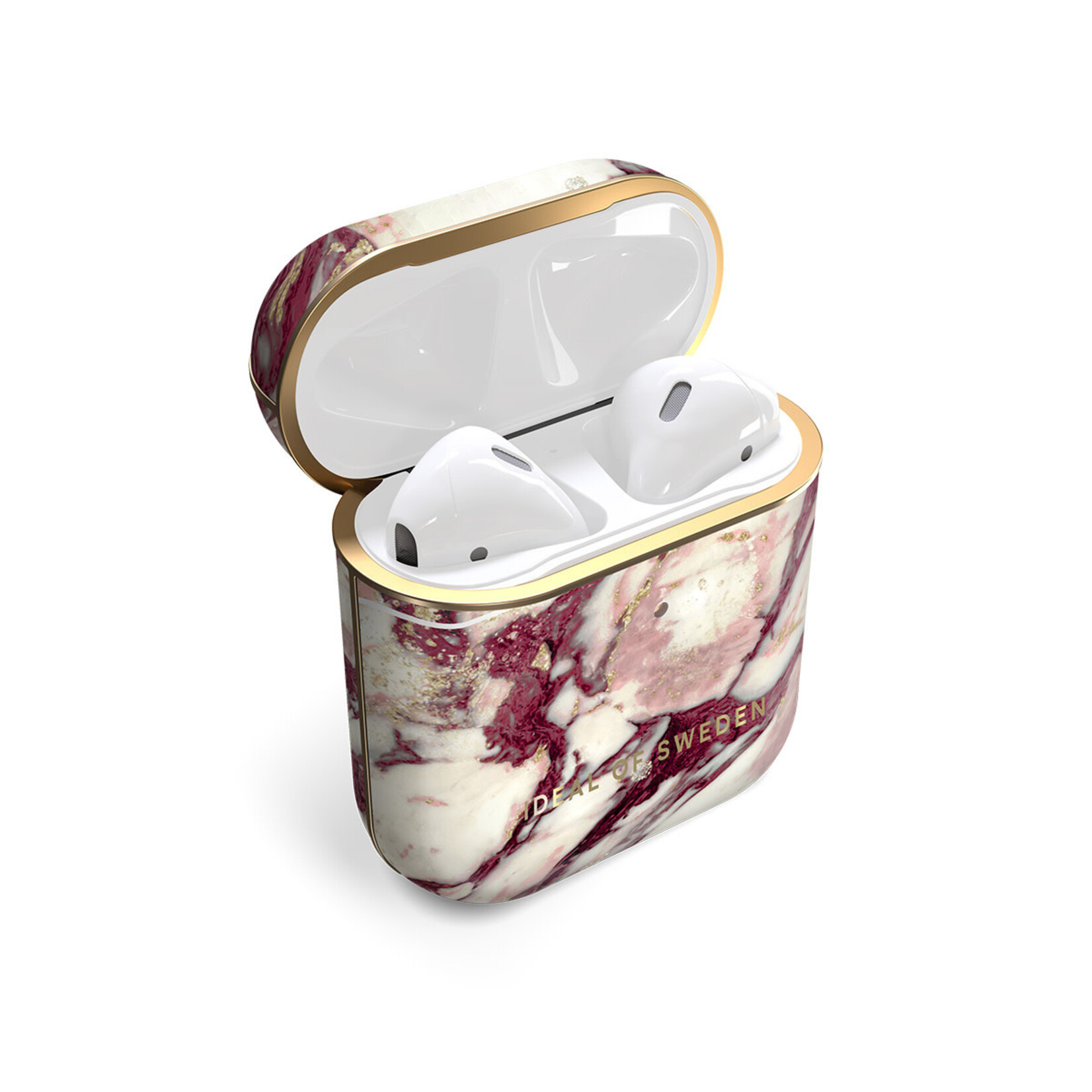 iDeal of Sweden iDeal of Sweden Airpods - Airpods 2 hoesje - Calacatta Ruby Marble