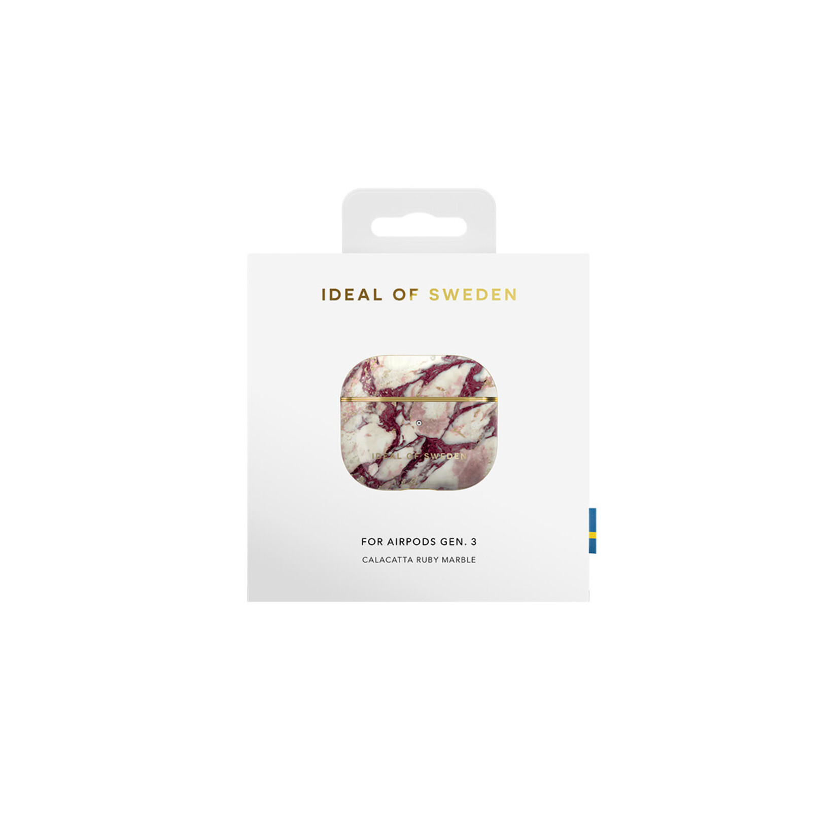 iDeal of Sweden iDeal of Sweden Airpods 3 hoesje - Calacatta Ruby Marble