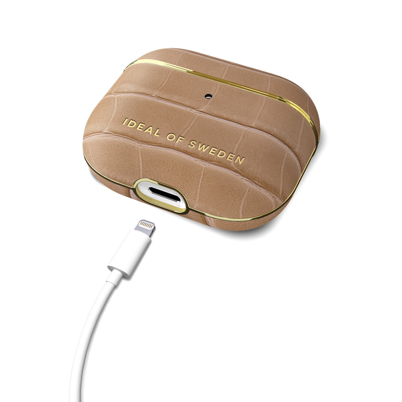 iDeal of Sweden iDeal of Sweden Airpods 3 hoesje - Camel Croco