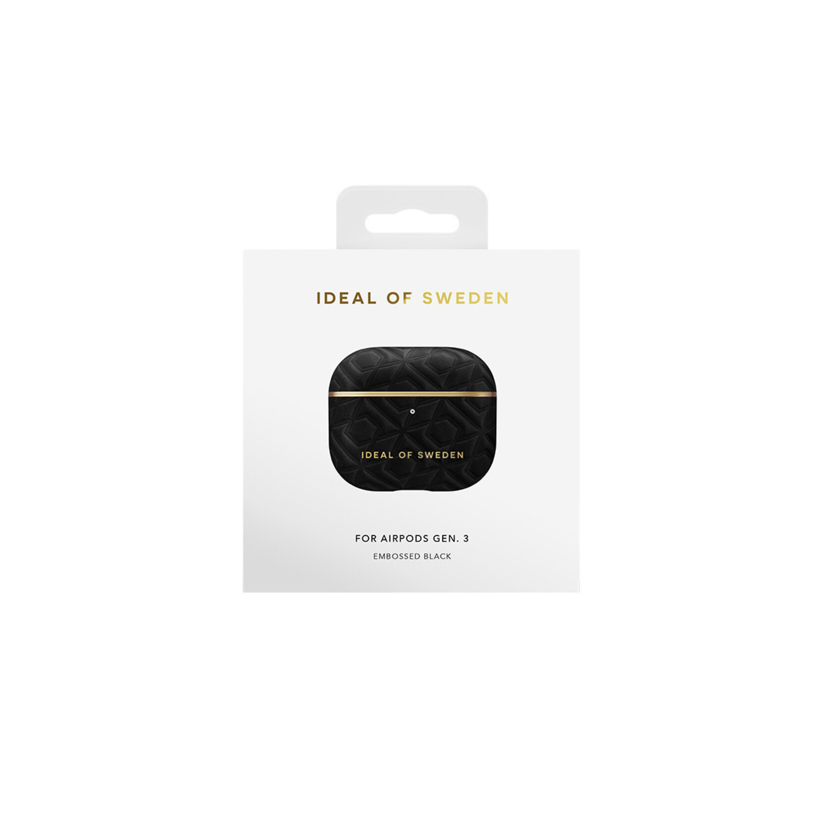 iDeal of Sweden iDeal of Sweden Airpods 3 hoesje - Embossed Black