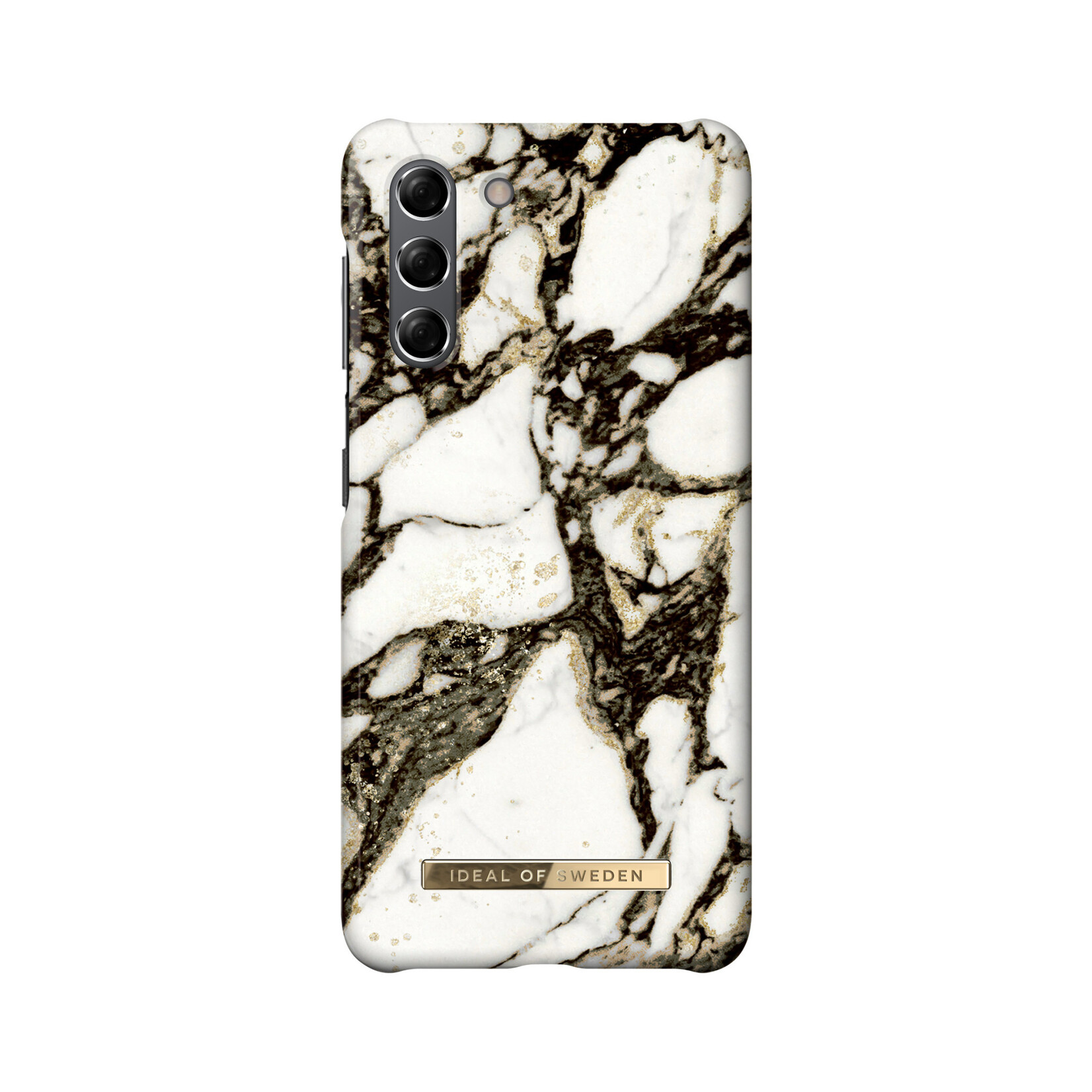 iDeal of Sweden iDeal of Sweden Samsung Galaxy S21 Telefoonhoesje - Ruby Marble Back Cover - Kunststof Bescherming