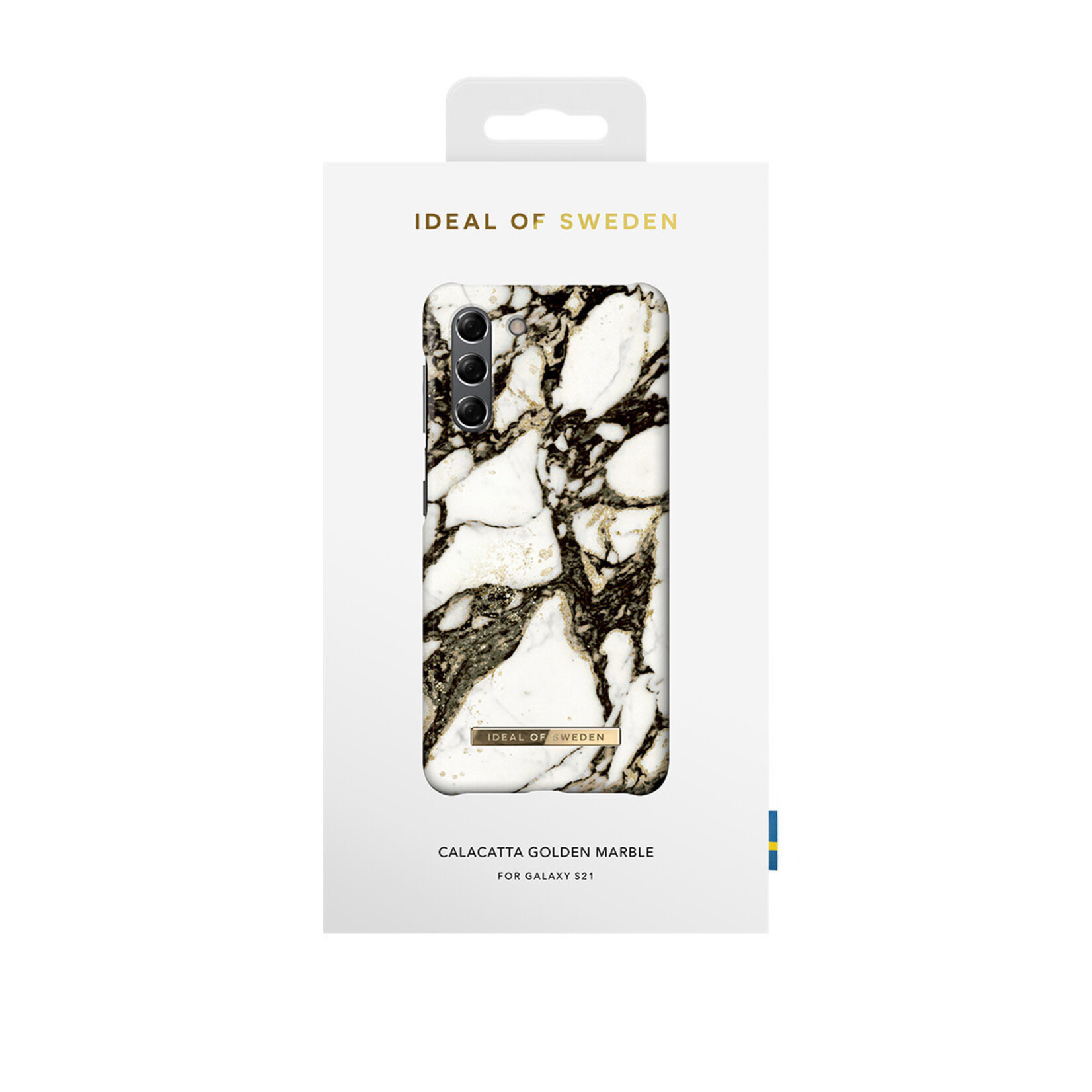 iDeal of Sweden iDeal of Sweden Samsung Galaxy S21 Telefoonhoesje - Ruby Marble Back Cover - Kunststof Bescherming