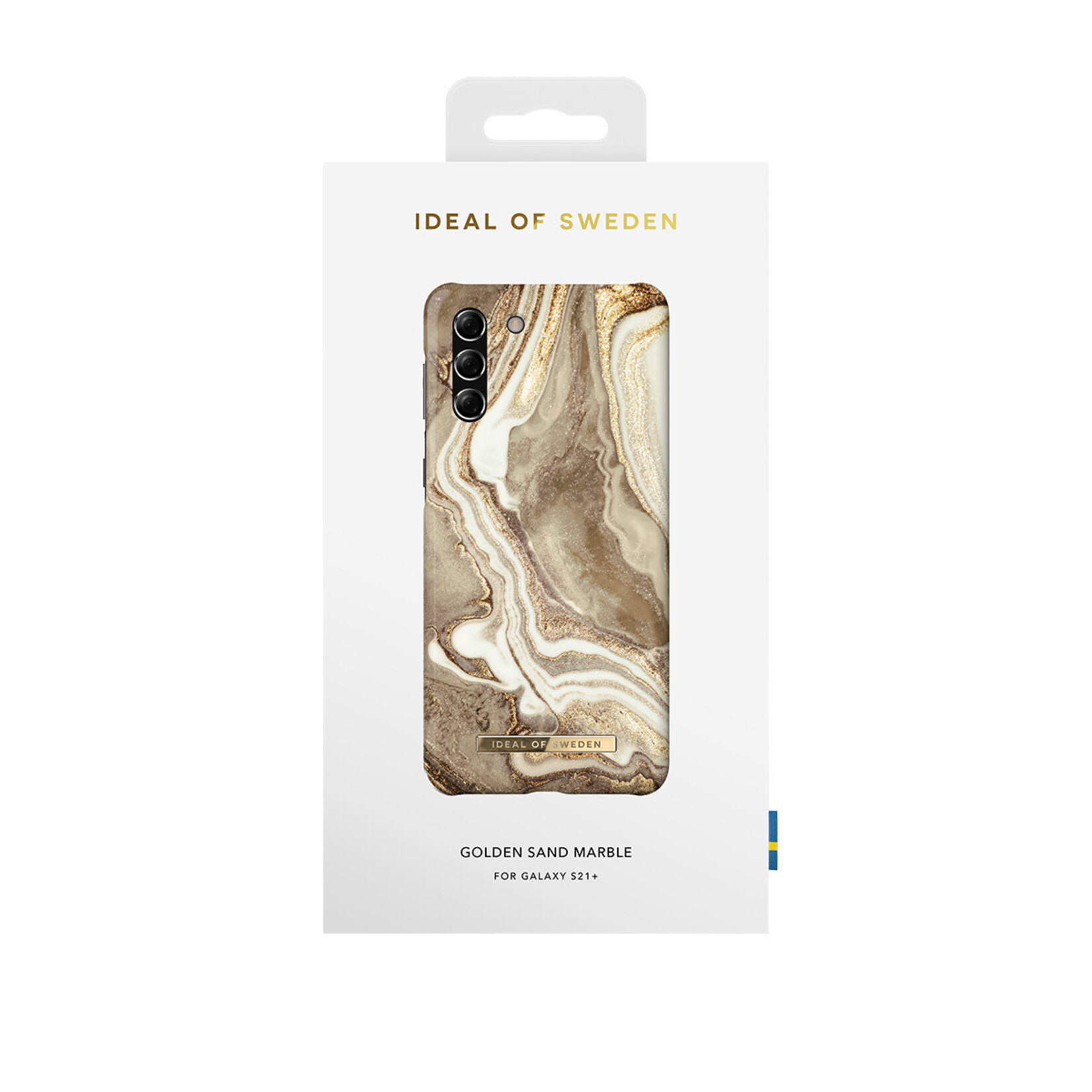 iDeal of Sweden iDeal of Sweden Samsung Galaxy S21 Plus Telefoonhoesje - Sand Marble, Kunststof, Beschermend Back Cover.