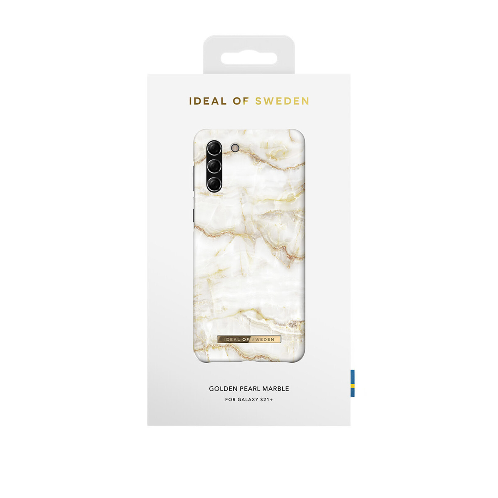 iDeal of Sweden iDeal of Sweden Pearl Marble Samsung Galaxy S21 Plus Telefoonhoesje - Bescherm je Telefoon met Kunststof Back Cover