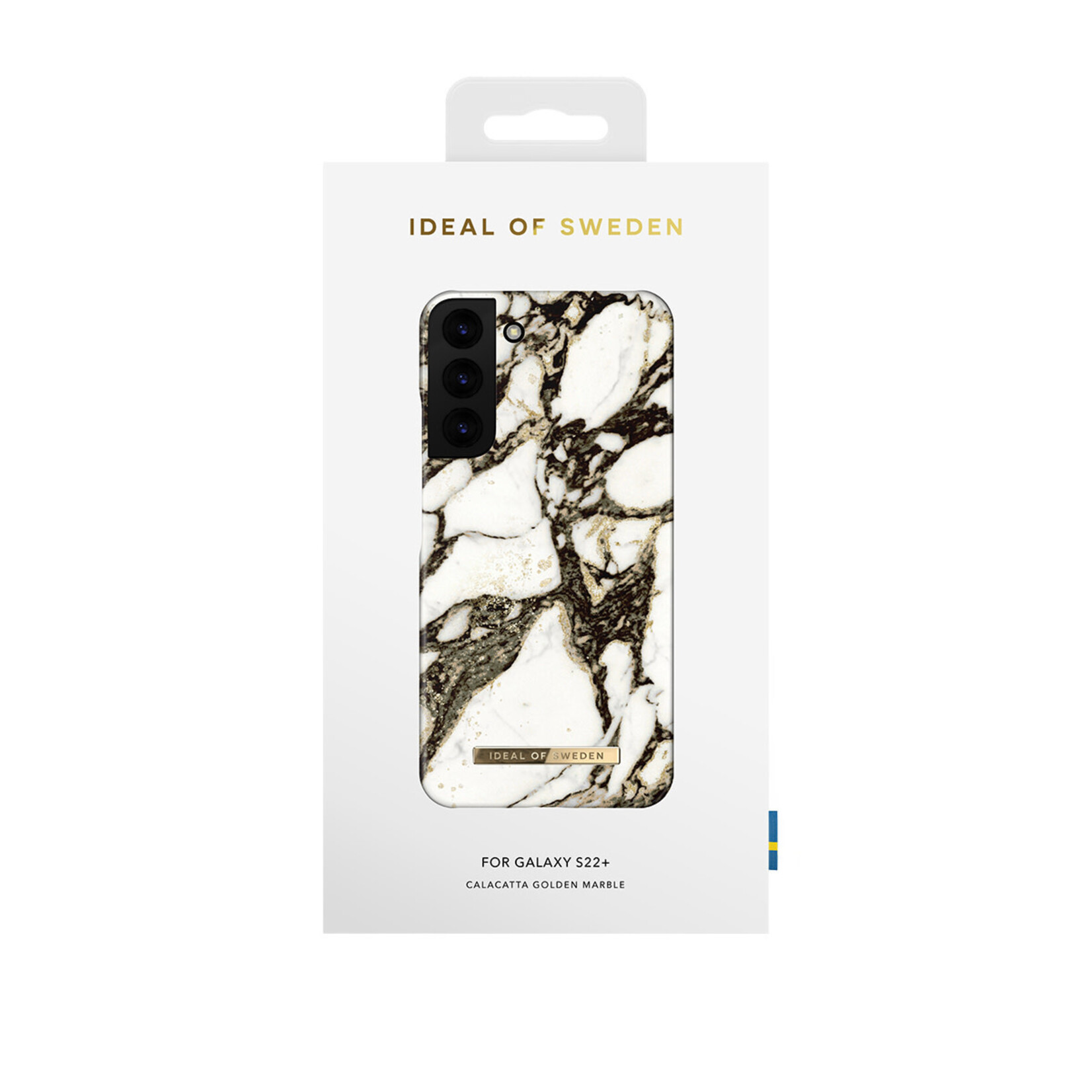 iDeal of Sweden iDeal of Sweden Samsung Galaxy S22 Plus Telefoonhoesje - Golden Marble - Kunststof - Bescherming van Telefoon