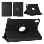 iPad Mini 2021 Book Case Tablethoes - Zwart - 360 graden draaibaar