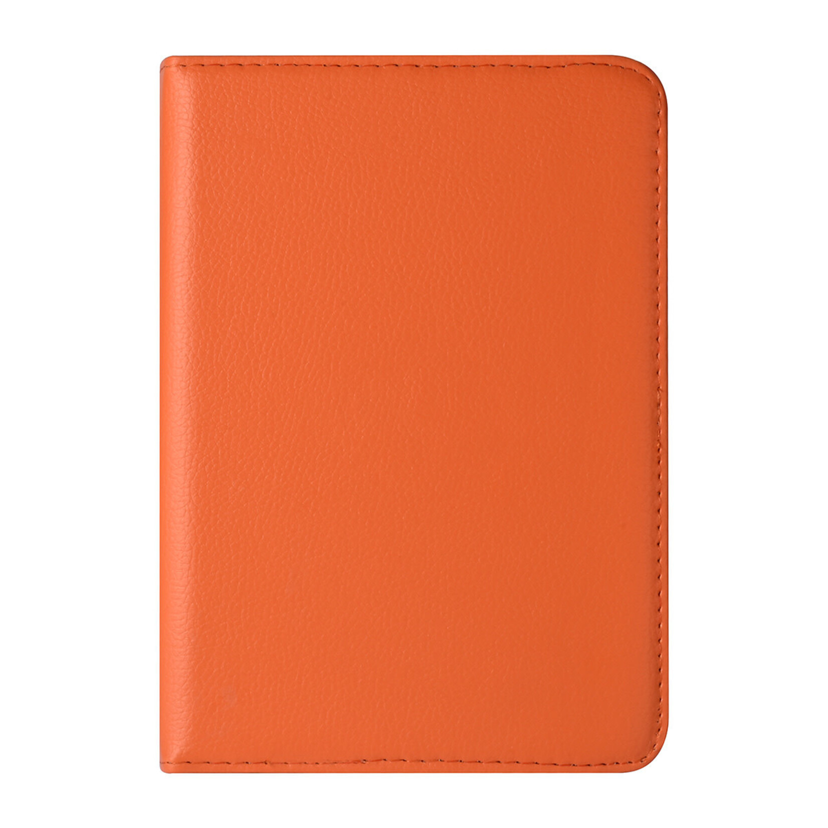 iPad Mini 2021 Book Case Tablethoes - Oranje - 360 graden draaibaar