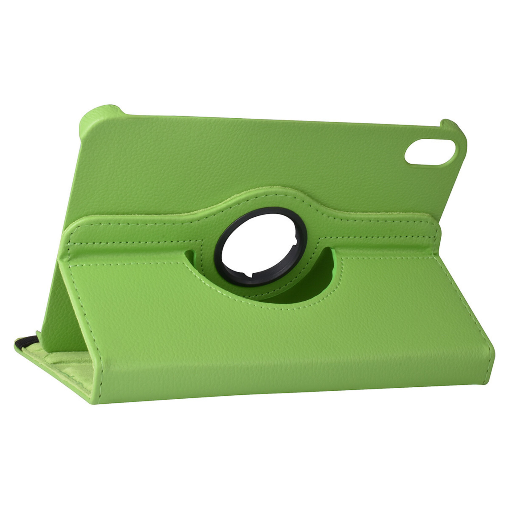 iPad Mini 2021 Book Case Tablethoes - Groen - 360 graden draaibaar