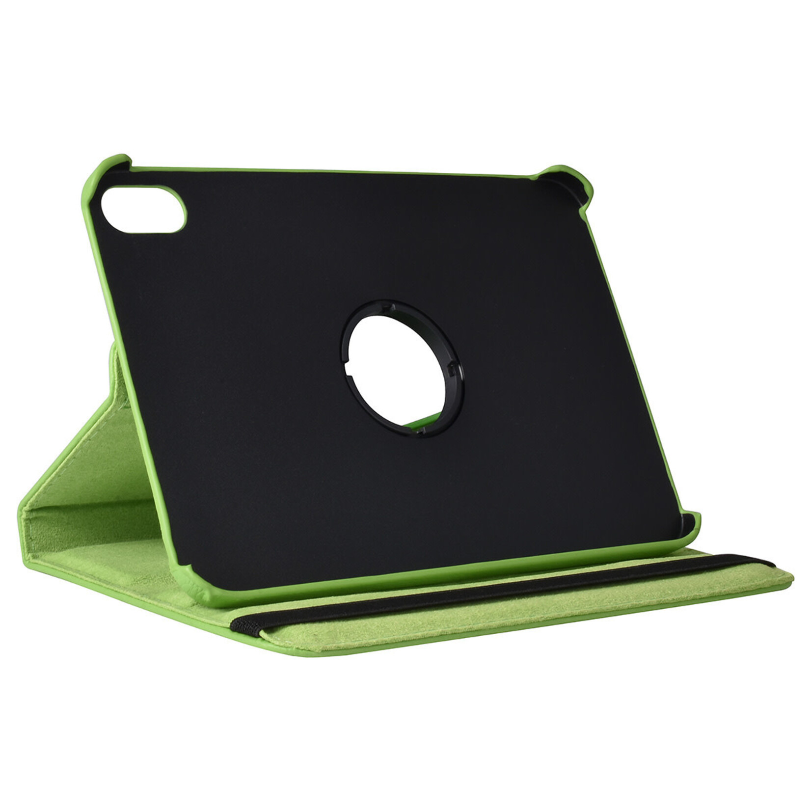 iPad Mini 2021 Book Case Tablethoes - Groen - 360 graden draaibaar