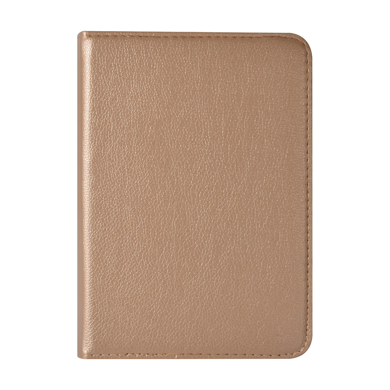 iPad Mini 2021 Book Case Tablethoes - Goud - 360 graden draaibaar