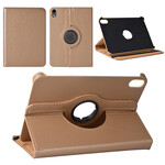 iPad Mini 2021 Book Case Tablethoes - Goud - 360 graden draaibaar