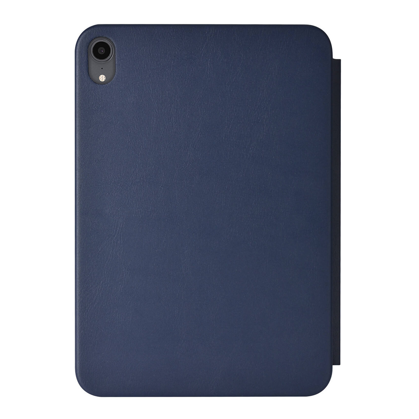 iPad Mini 2021 Book Case Tablethoes - DonkerBlauw - Smart Case