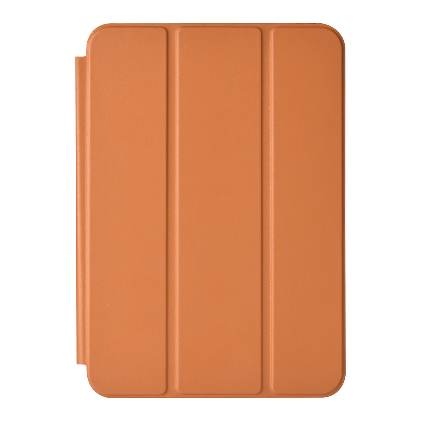 iPad Mini 2021 Book Case Tablethoes - LichtBruin - Smart Case