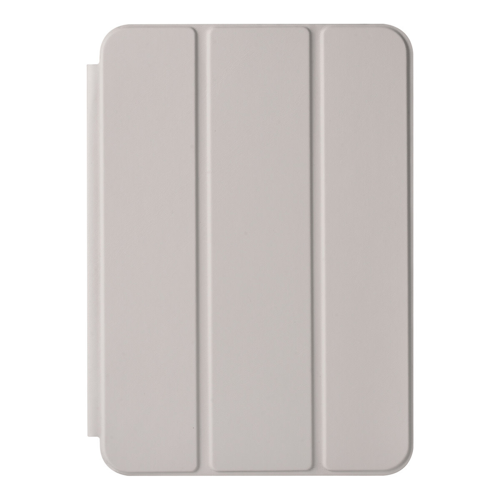 iPad Mini 2021 Book Case Tablethoes - Grijs - Smart Case