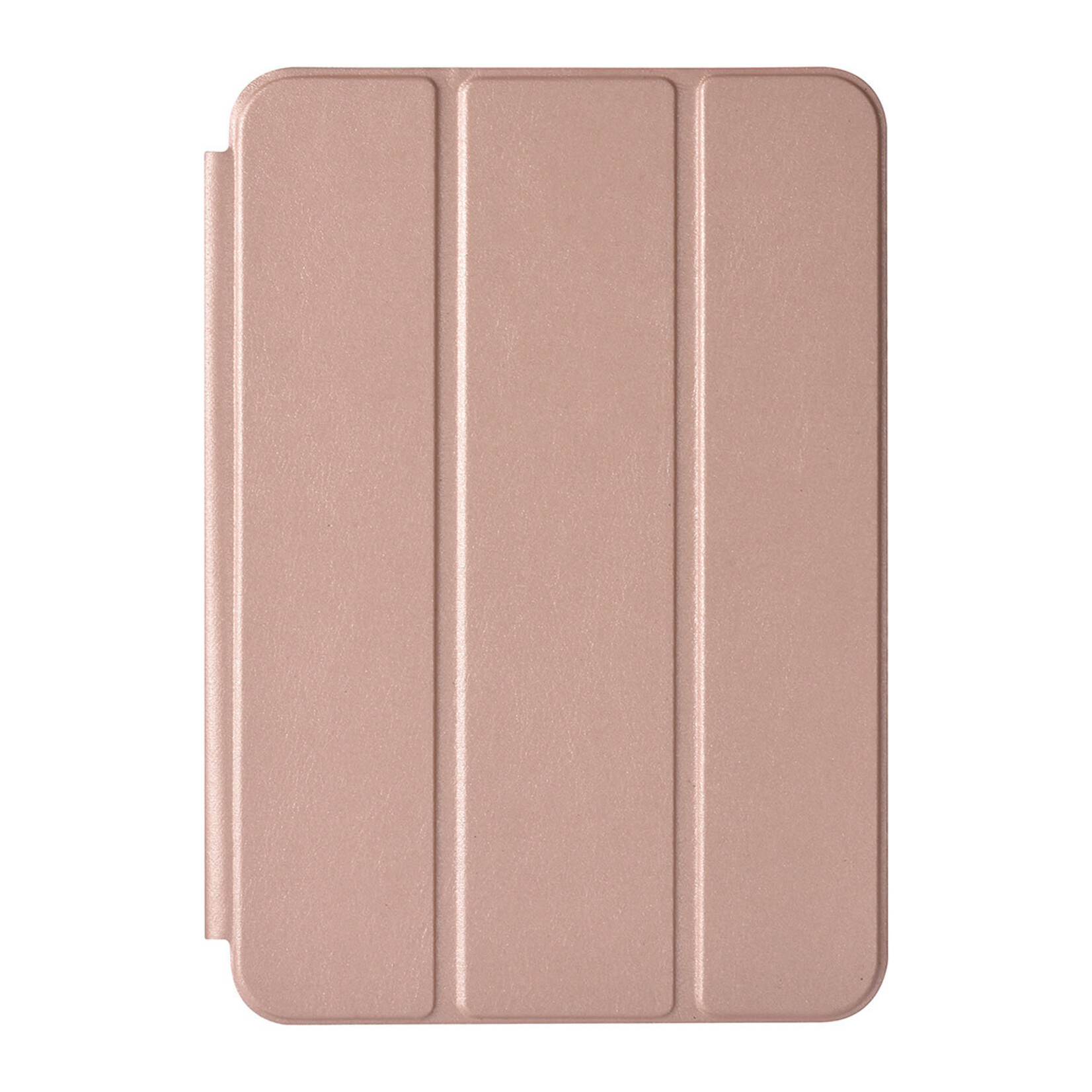 iPad Mini 2021 Book Case Tablethoes - Rose Gold - Smart Case