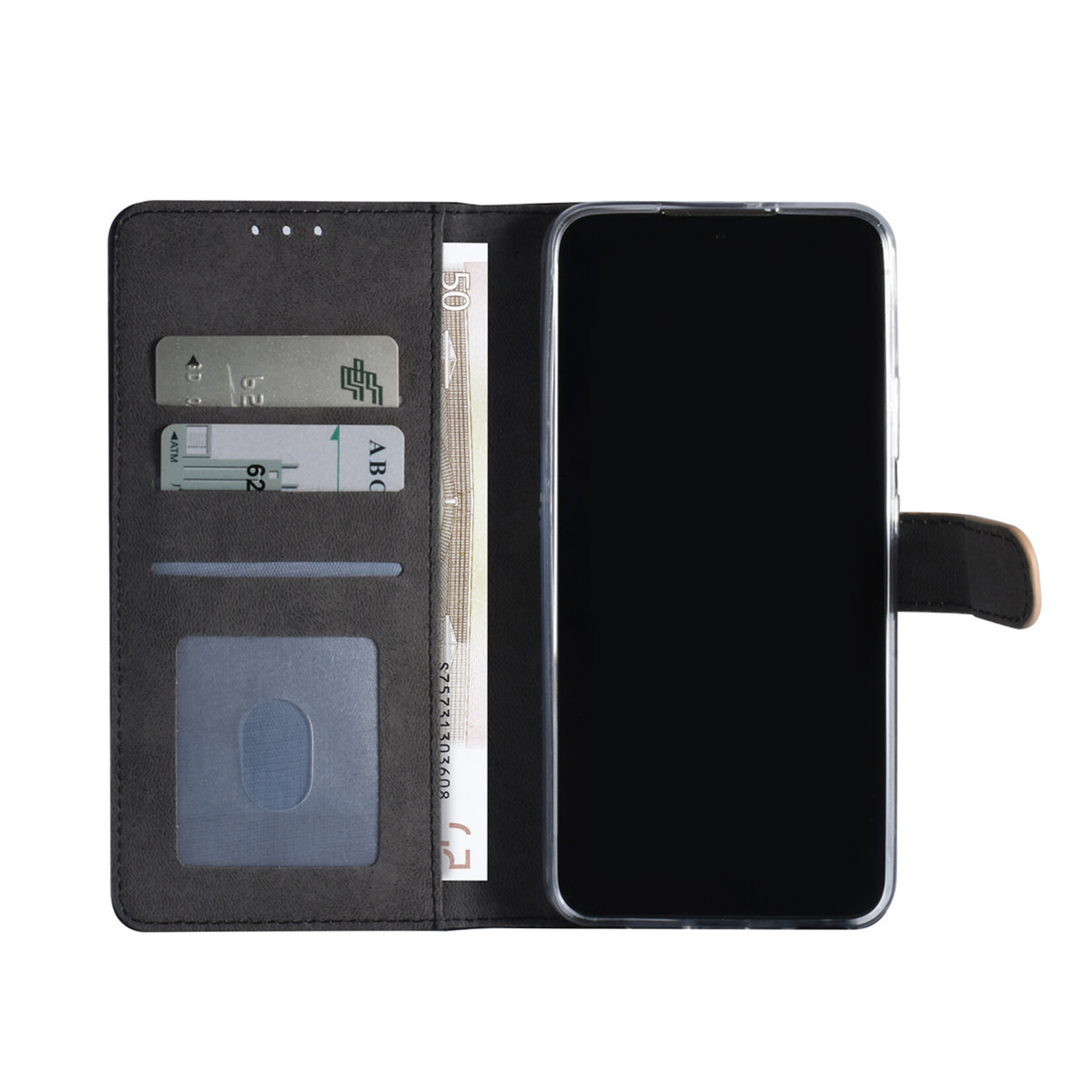 Goud Book Case hoesje voor Samsung Galaxy S22 Plus - Pasjeshouder - Magneetsluiting