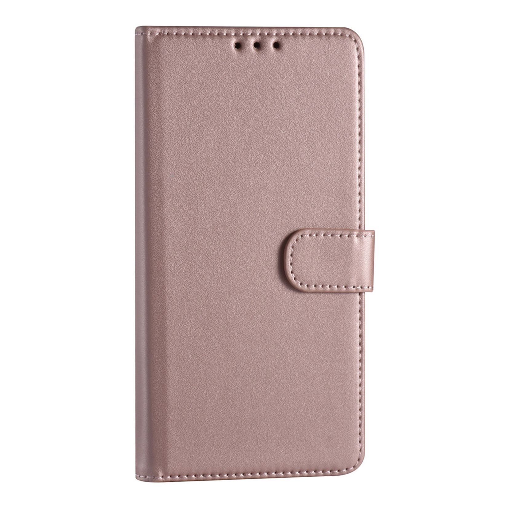 Rose Gold Book Case hoesje voor Samsung Galaxy S22 Plus - Pasjeshouder - Magneetsluiting