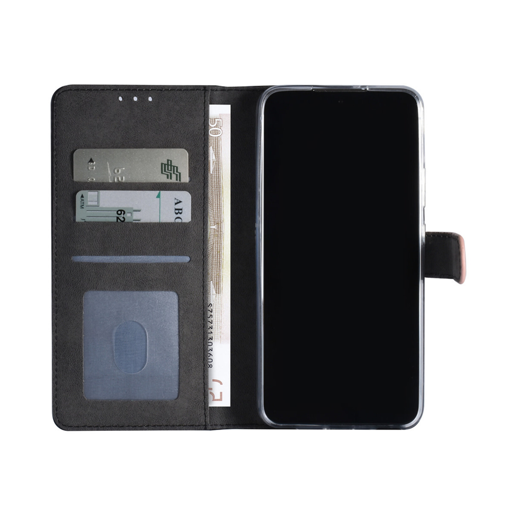Rose Gold Book Case hoesje voor Samsung Galaxy S22 Plus - Pasjeshouder - Magneetsluiting