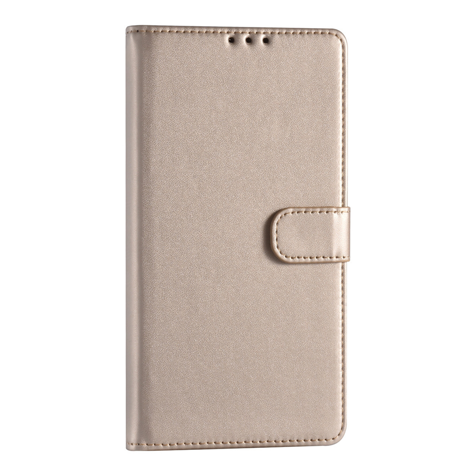 Goud Book Case hoesje voor Samsung Galaxy S22 Ultra - Pasjeshouder - Magneetsluiting