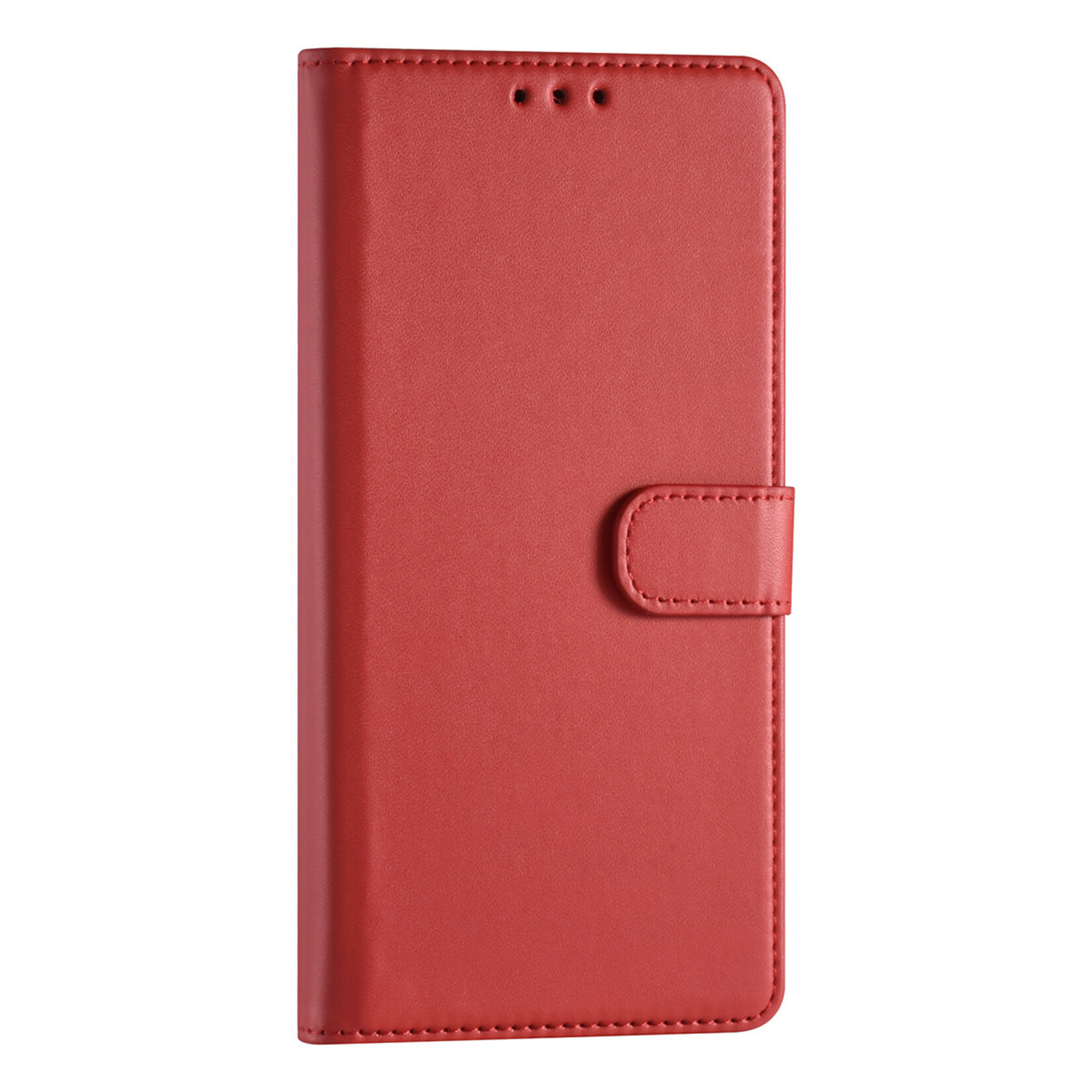 Rood Book Case hoesje voor Samsung Galaxy A12 - Pasjeshouder - Magneetsluiting