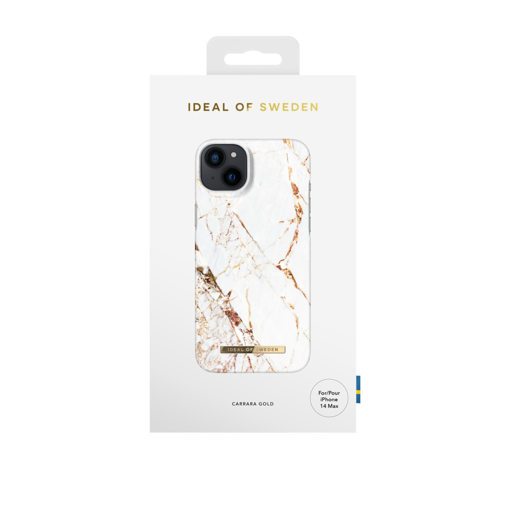 iDeal of Sweden iDeal of Sweden Gouden Telefoonhoesje voor Apple iPhone 14 Plus - Bescherm je Telefoon met Kunststof Back Cover.