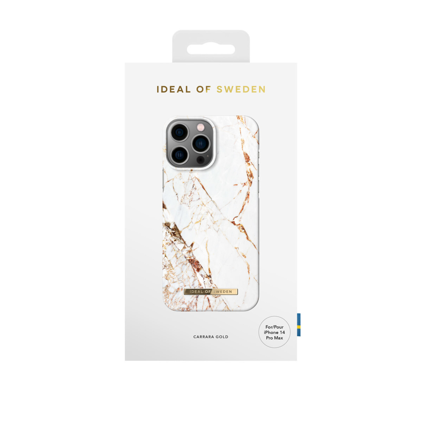 iDeal of Sweden iDeal of Sweden Gouden Back Cover Telefoonhoesje voor Apple iPhone 14 Pro Max - Kunststof Bescherming & Uitstekende Kwaliteit.