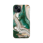 iDeal of Sweden iDeal of Sweden Telefoonhoesje voor Apple iPhone 14 - Jade Marble Back Cover - Kunststof - Bescherming van Telefoon