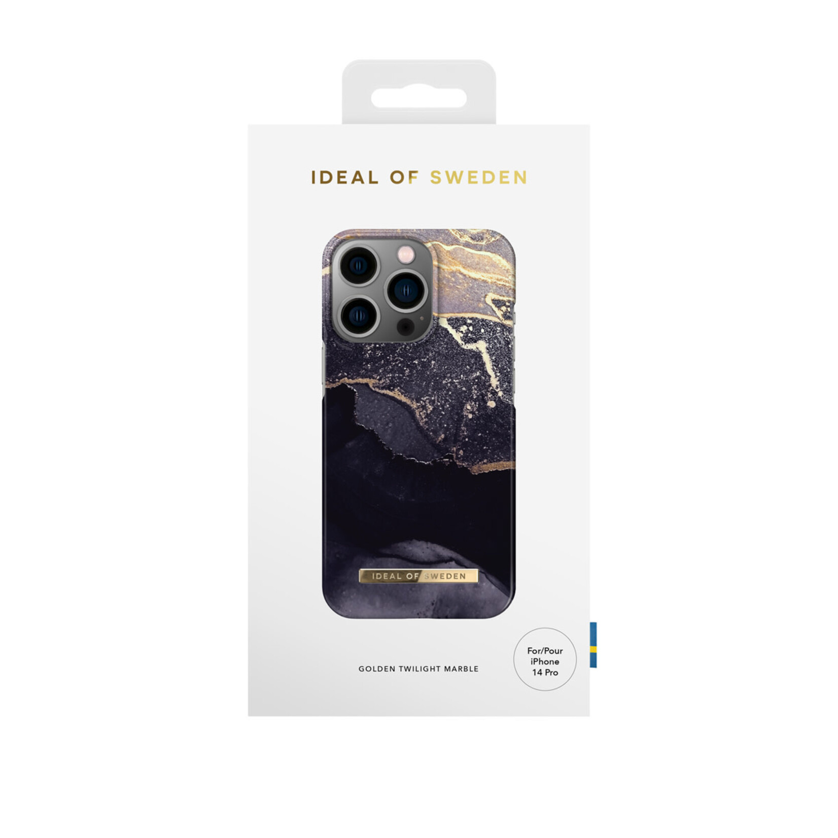iDeal of Sweden iDeal of Sweden Twilight Marble Apple iPhone 14 Pro Smartphonehoesje - Beschermende Kunststof Back Cover