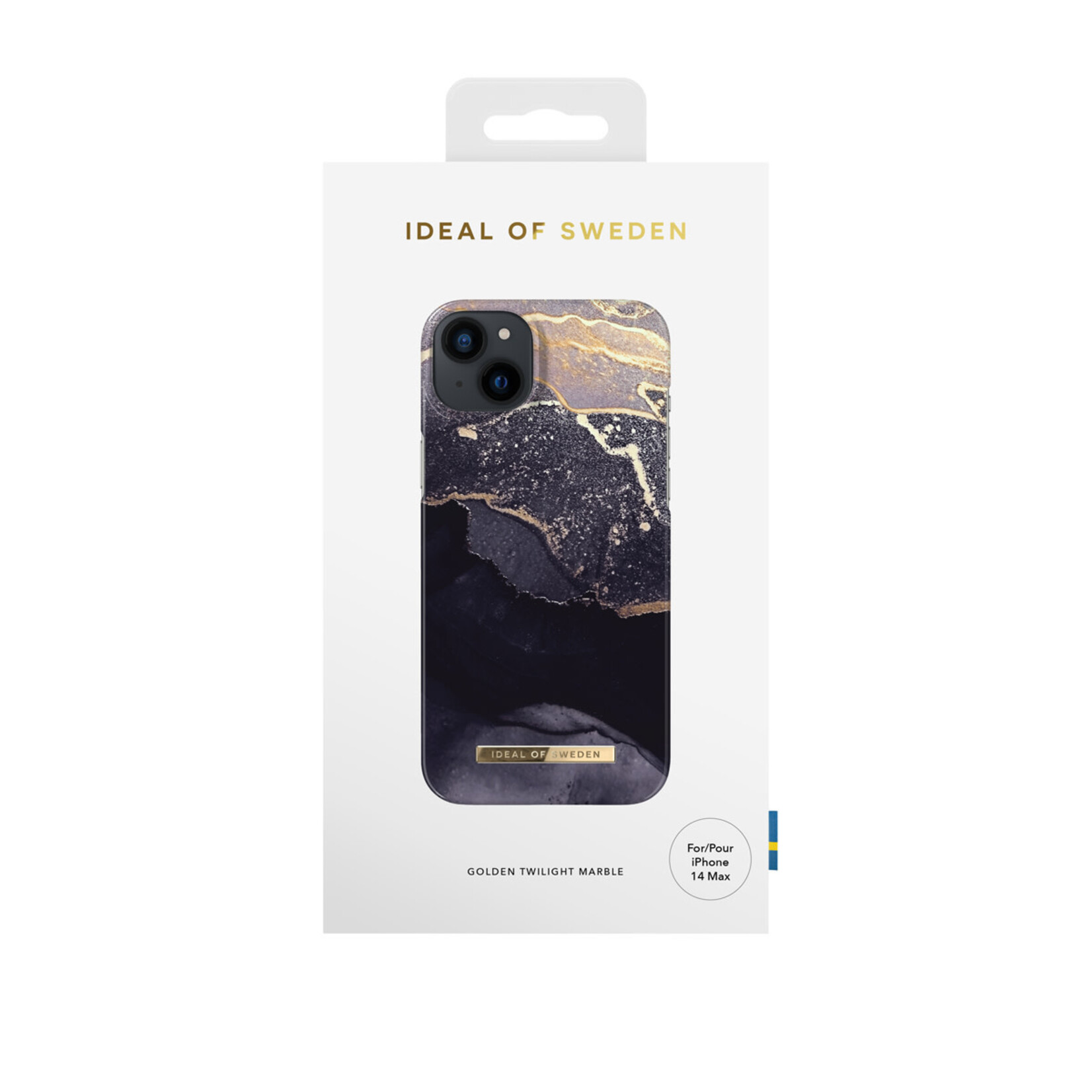 iDeal of Sweden iDeal of Sweden Telefoonhoesje voor Apple iPhone 14 Plus - Twilight Marble Kunststof Back Cover - Bescherm je Telefoon!