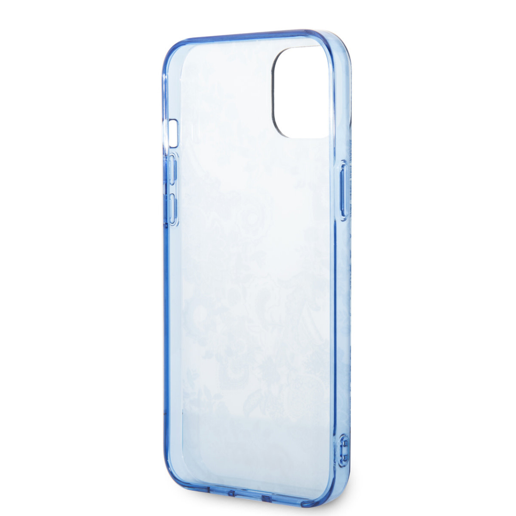 Guess Guess hoesje voor iPhone 14 - Backcover - Porselein Collectie - Blauw