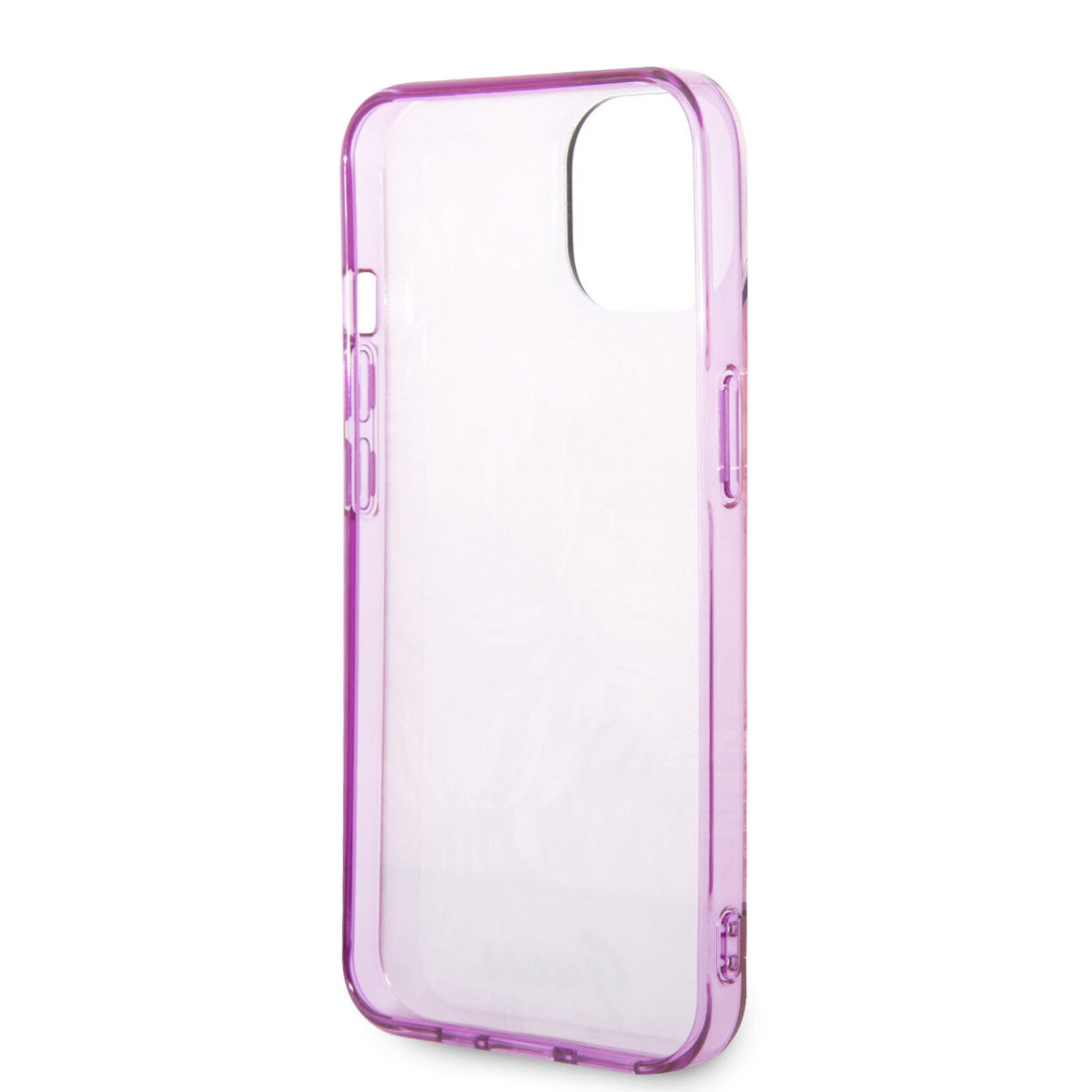 Guess GUESS Telefoonhoesje voor Apple iPhone 14 - Kleur: Roze - Back Cover - TPU Materiaal - Bescherming van Telefoon