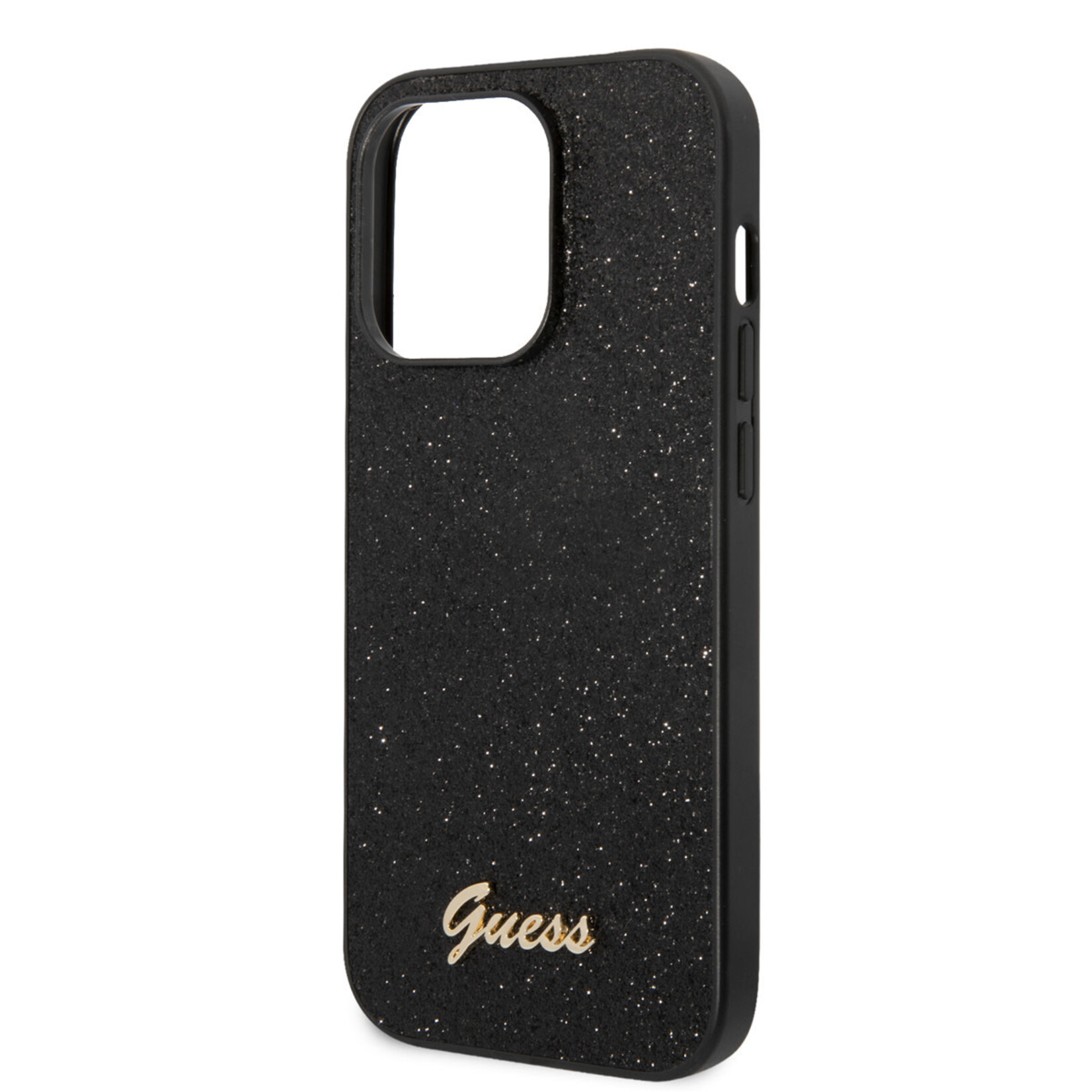 Guess Guess Telefoonhoesje voor Apple iPhone 14 Pro Max - Beschermende Polycarbonaat/TPU-Back Cover in Zwart