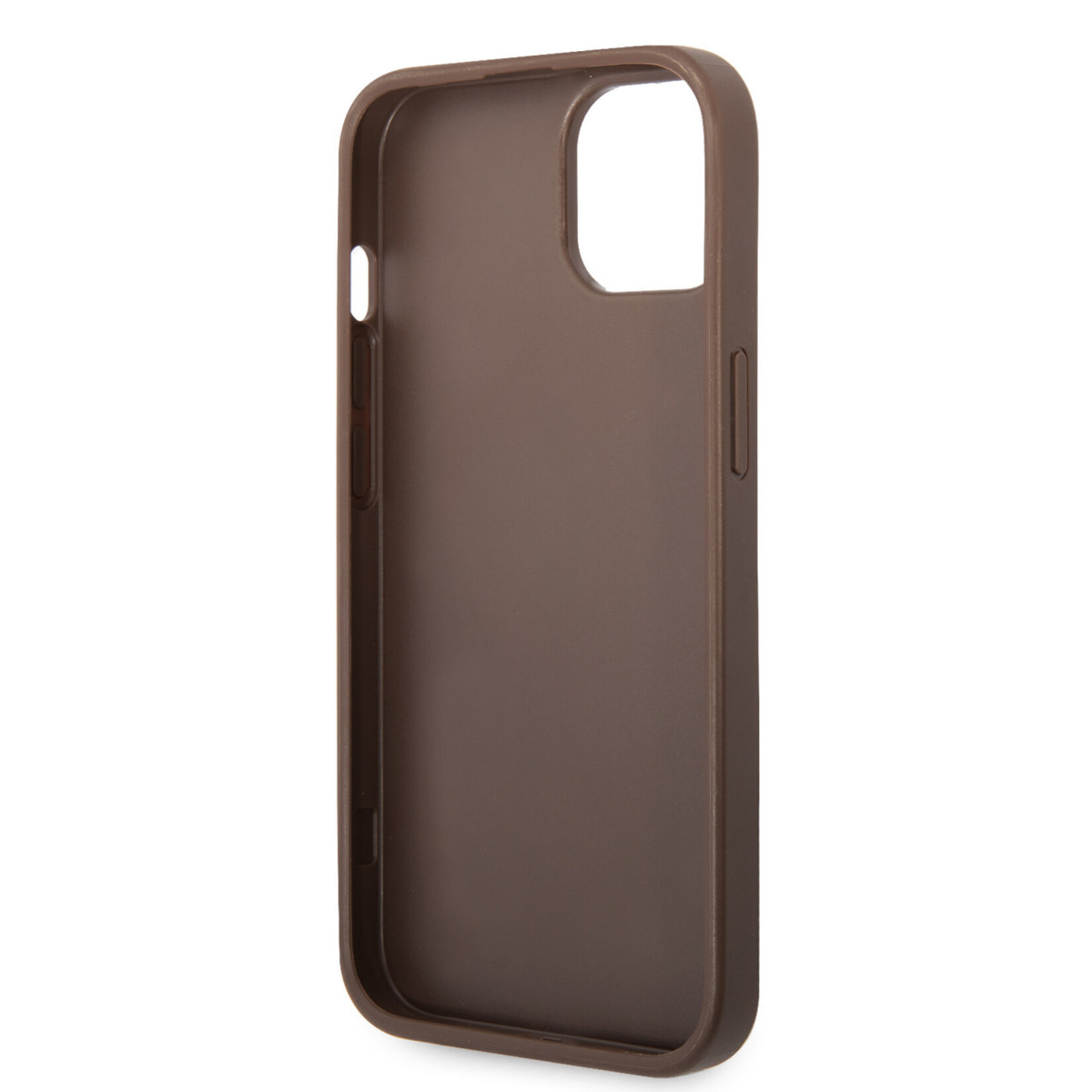 Guess Guess PU Back Cover voor Apple iPhone 14 Plus - Bescherm je Telefoon met Kleur Bruin