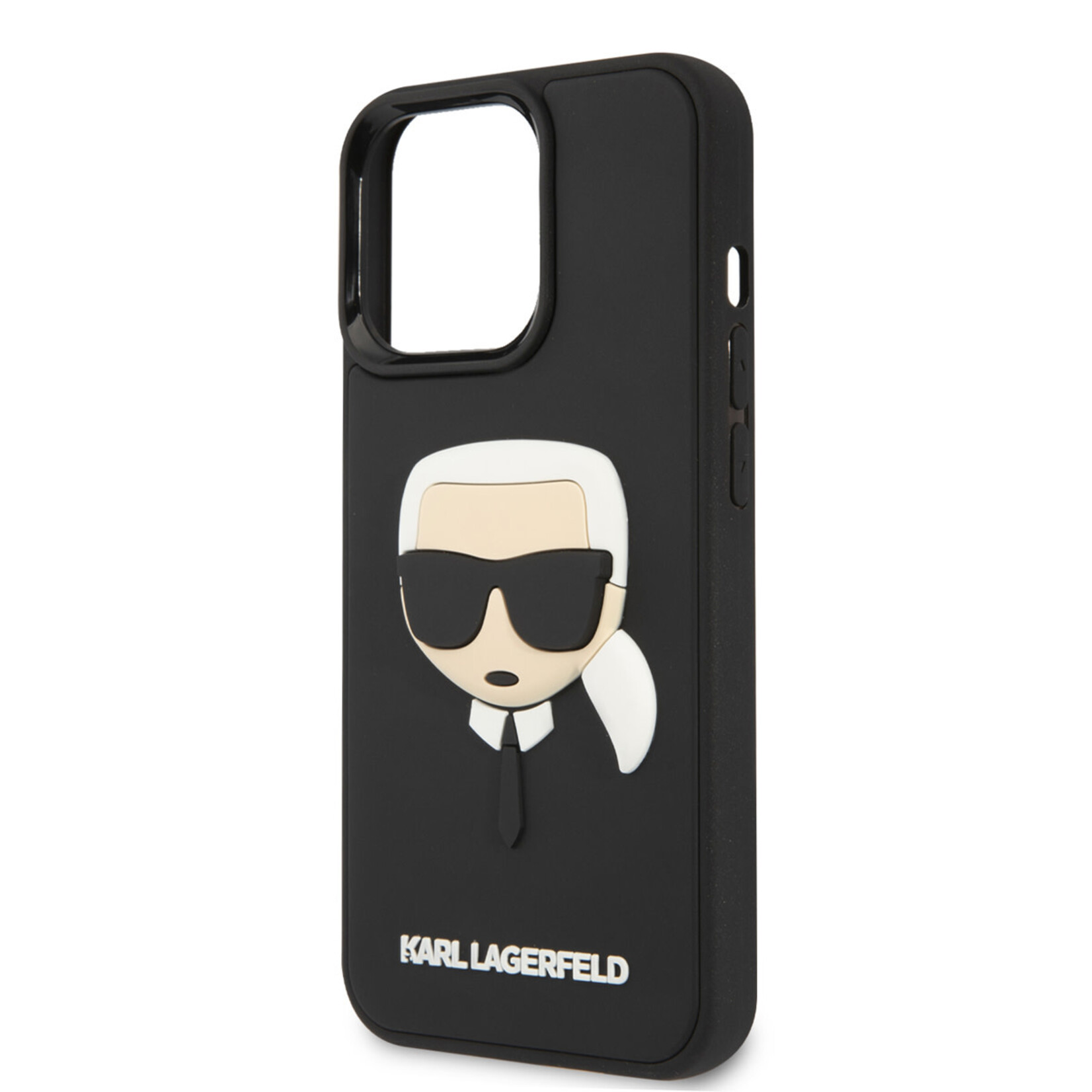 Karl Lagerfeld Karl Lagerfeld Telefoonhoesje voor Apple iPhone 14 Pro - TPU Back Cover - Bescherm je Telefoon - Zwart