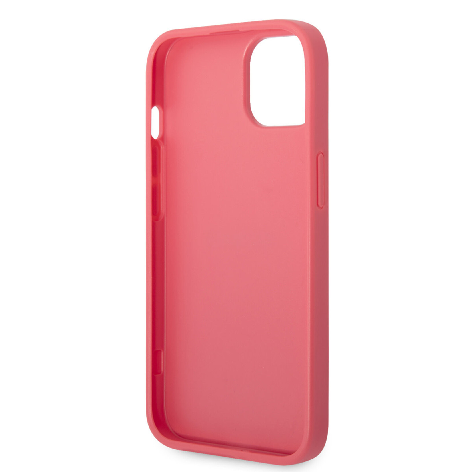 Guess Guess iPhone 14 Back Cover Hoesje - Roze - PU Saffiano - Bescherm je Telefoon!