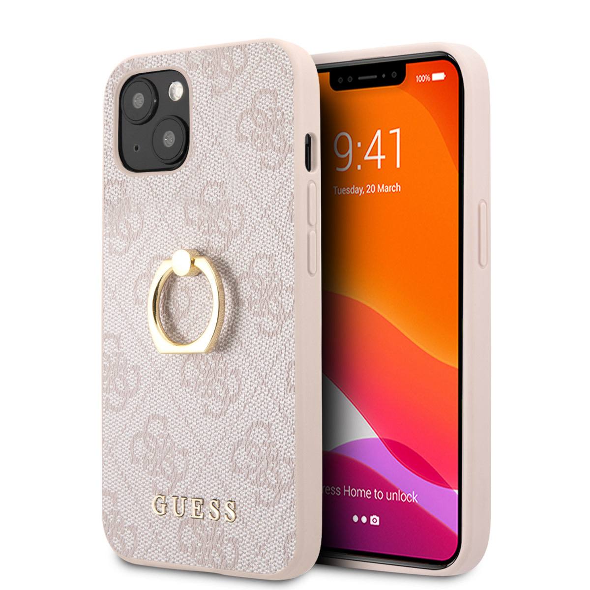 Kwadrant climax deelnemer Koop nu een Guess Telefoonhoesje voor Apple iPhone 14 Plus in Roze met  PU-materiaal en Back Cover voor maximale Bescherming! - XLMobiel.nl