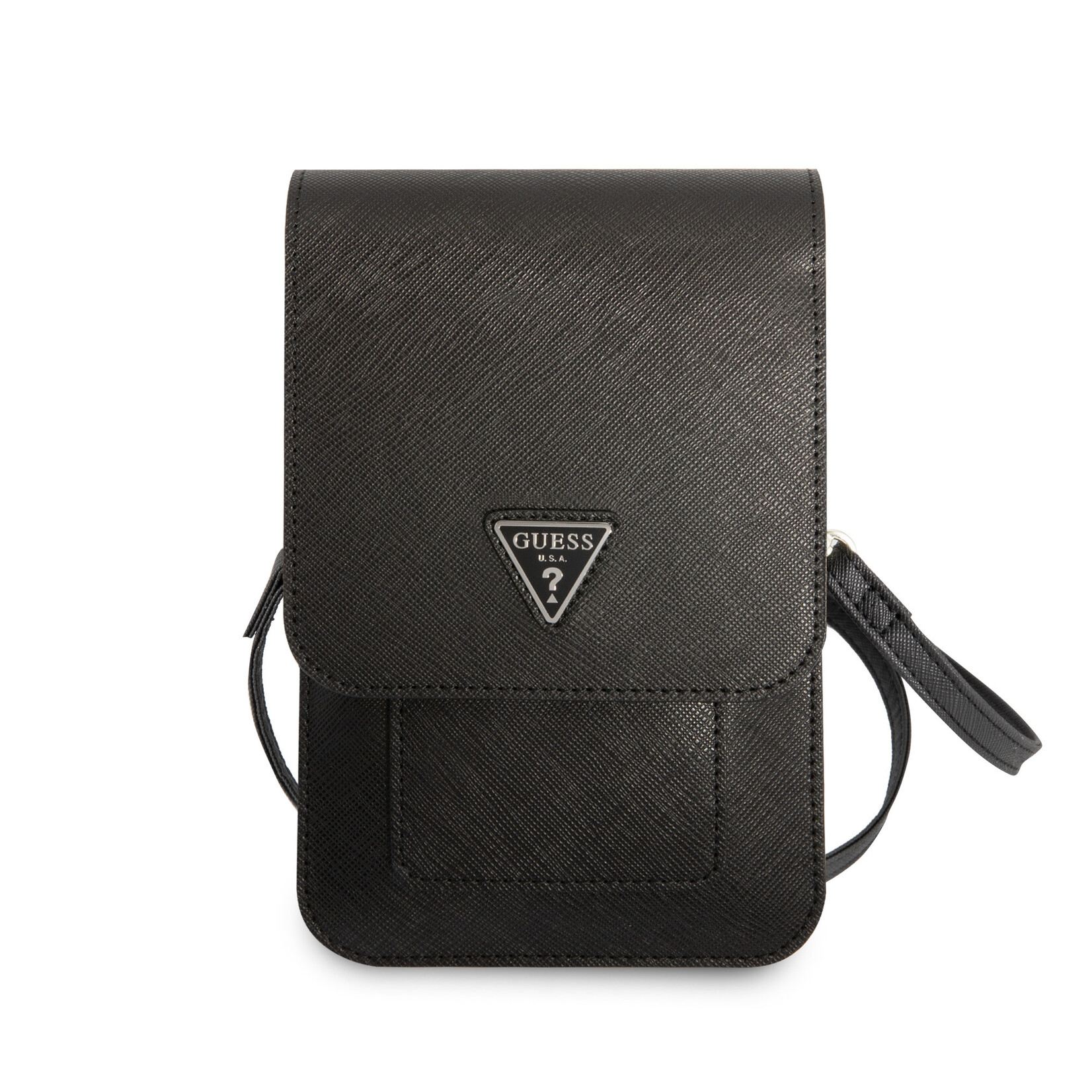 Guess Guess 7 inch Saffiano Wallet bag - Zwart - Triangle