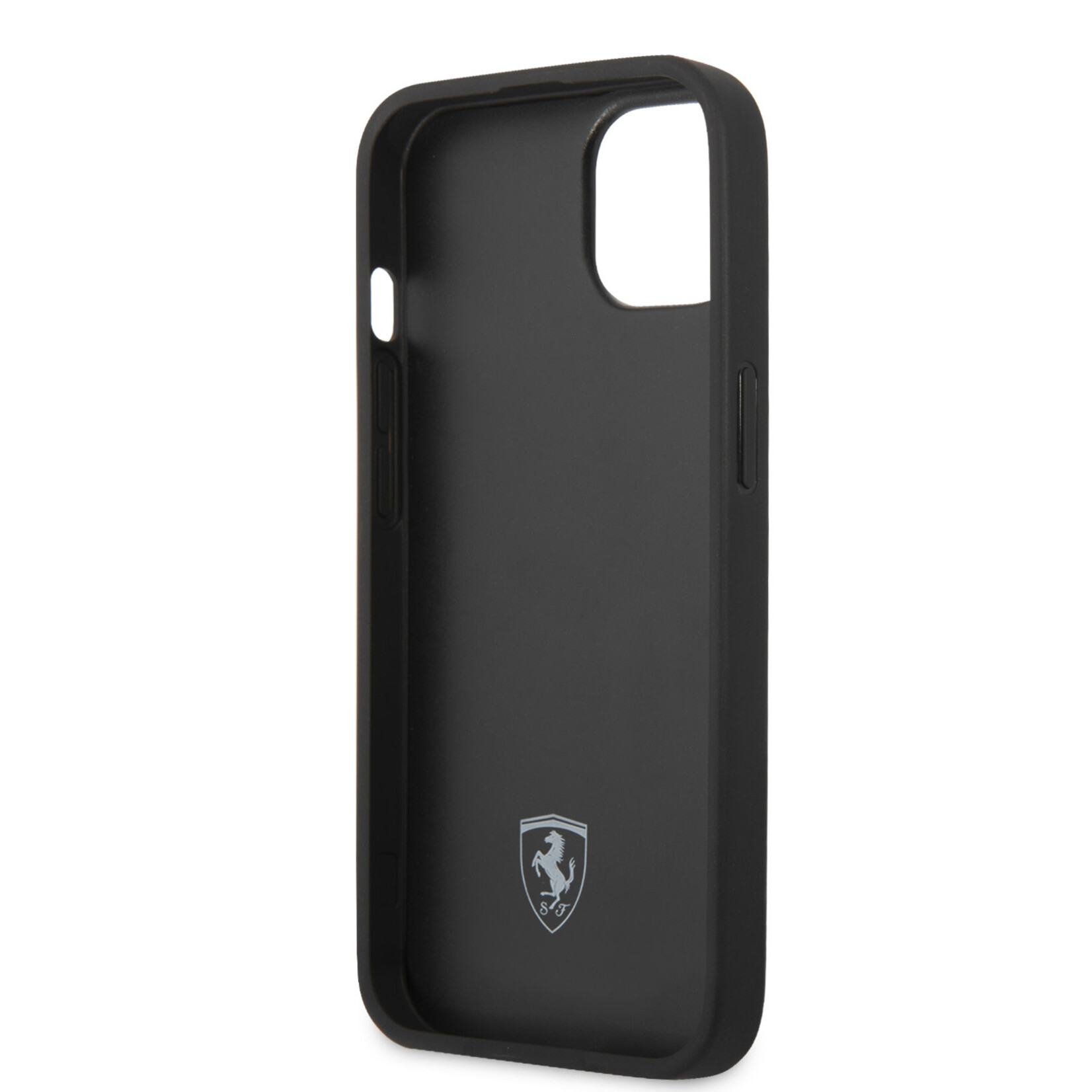 Ferrari Ferrari Apple iPhone 14 Rode PU Back Cover Telefoonhoesje - Bescherm uw Telefoon & Voorkom Kras- en Stootschade